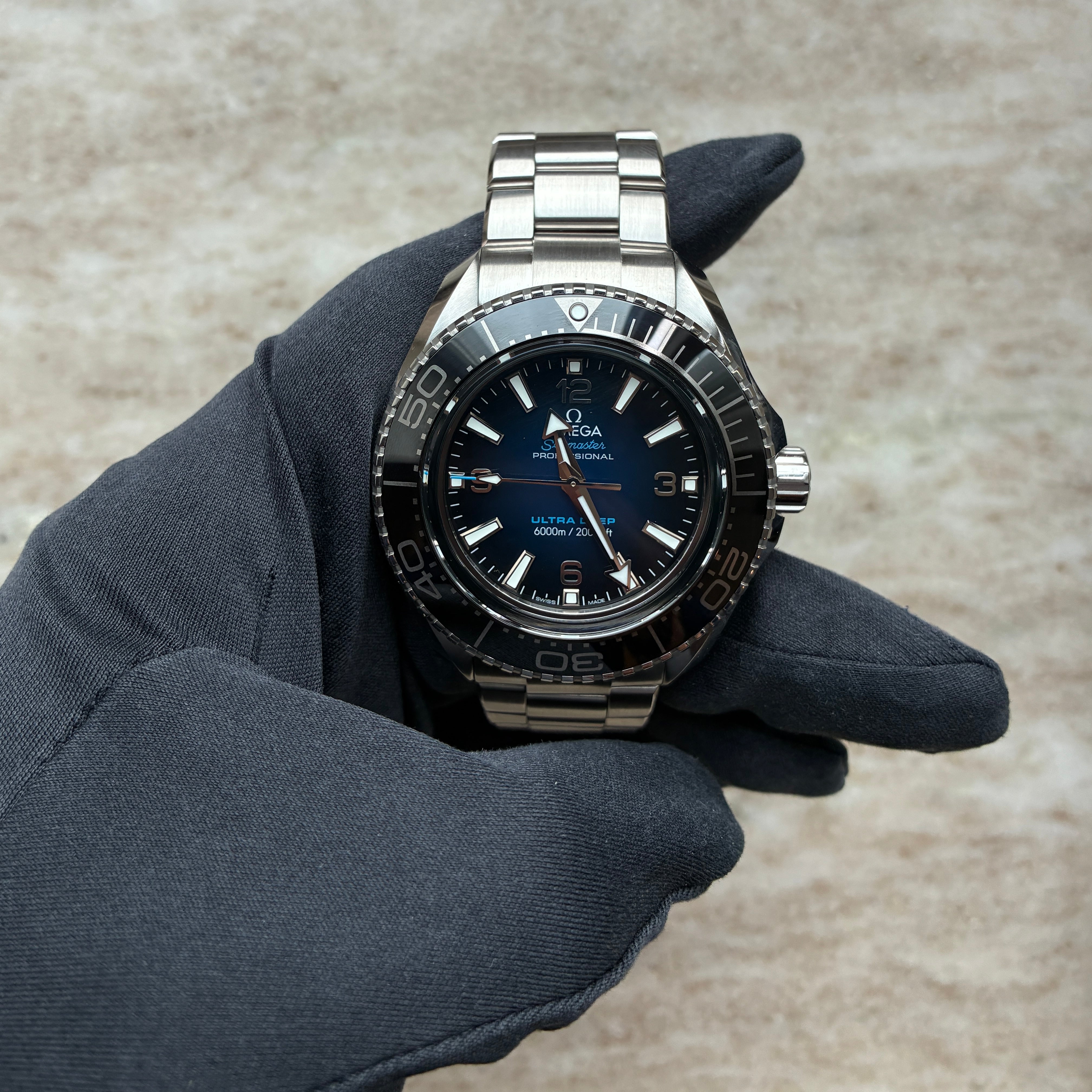 Omega - Seamaster Ultra Deep 6000M Planet Ocean 6000m Ultra Deep / Box & Papers / very good condt. / 2025 - [product_sku]