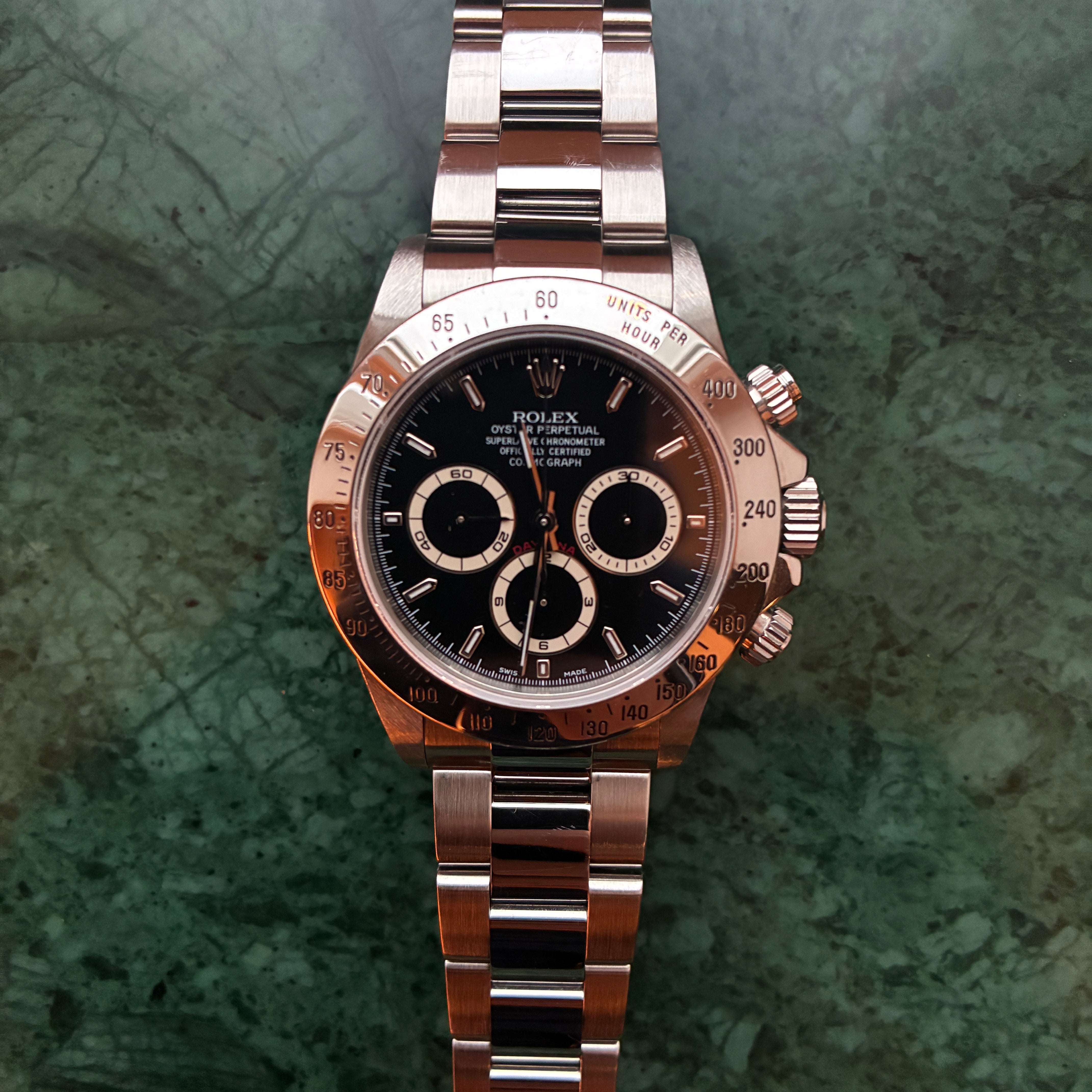 Daytona / Ser. A / Black Dial / El Primero / Two years guarantee