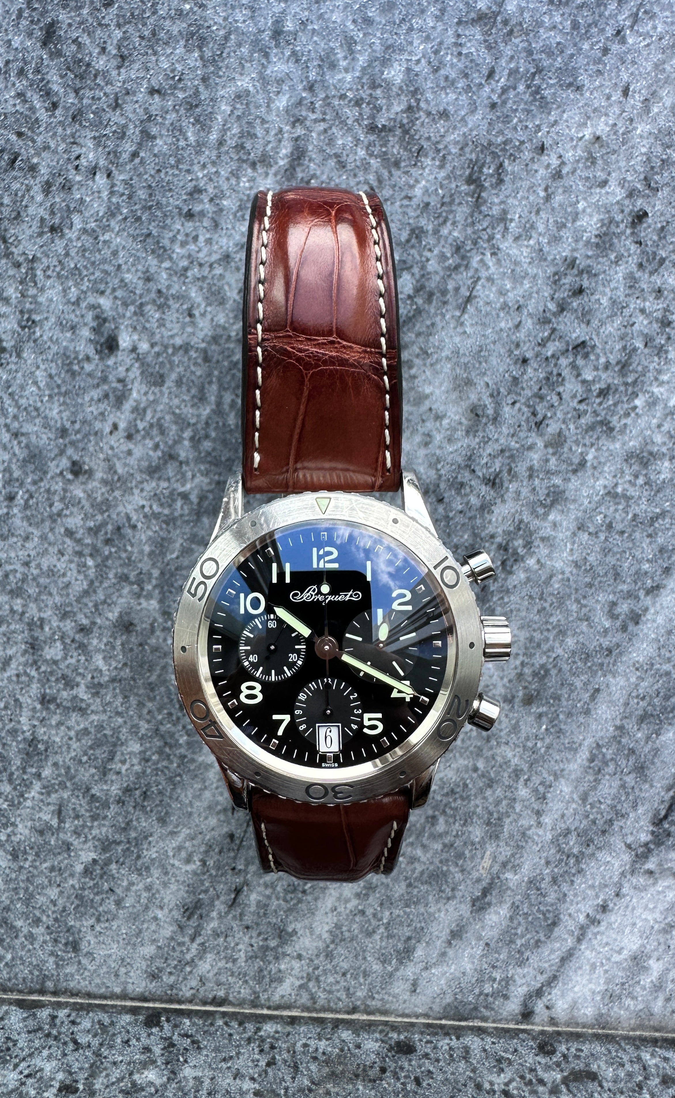 Type XX - XXI - XXII Transatlantique Leather Strap / Full-Set / 2000