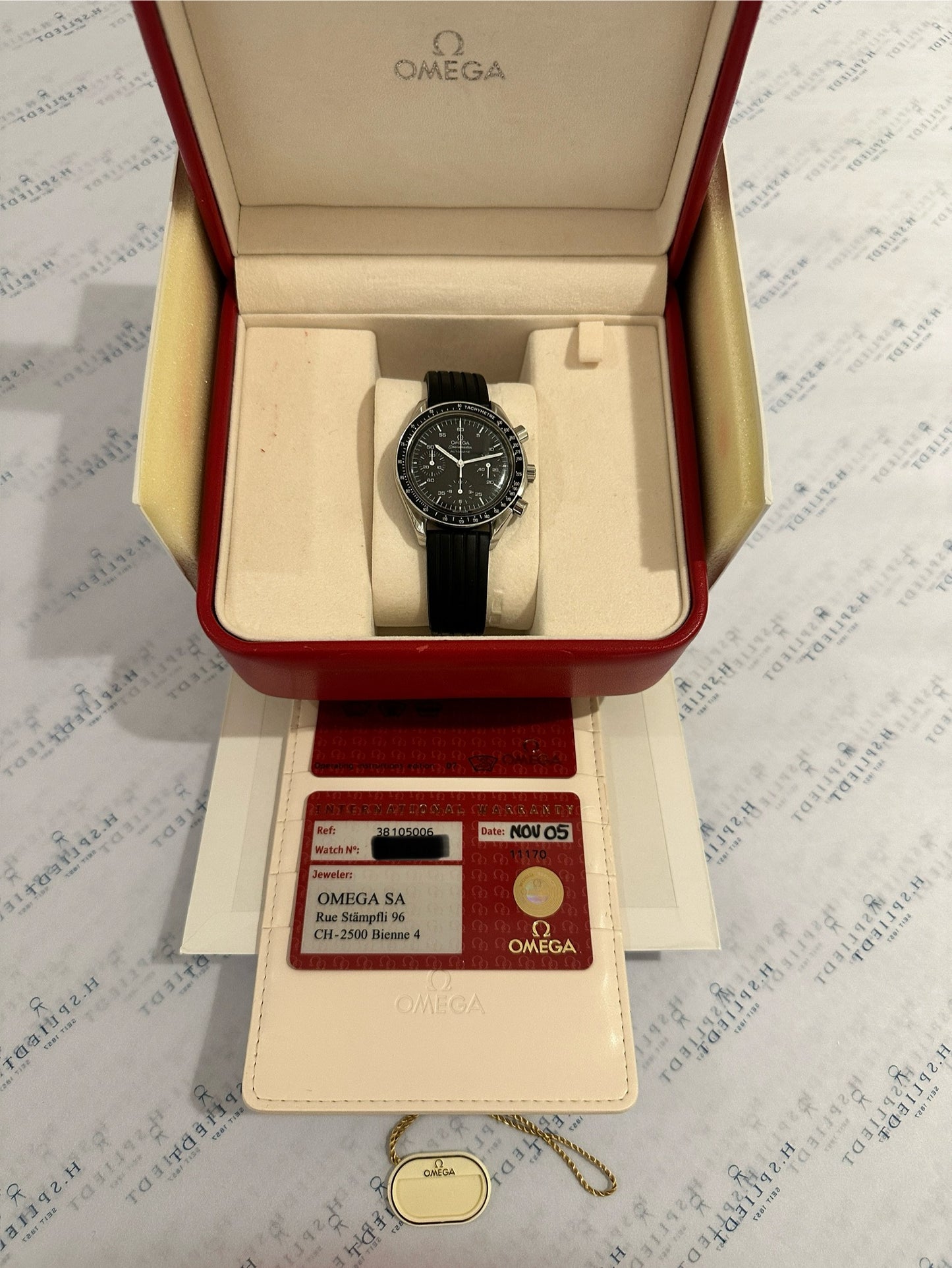 Omega - Omega Speedmaster Reduced Rubber - [product_sku]
