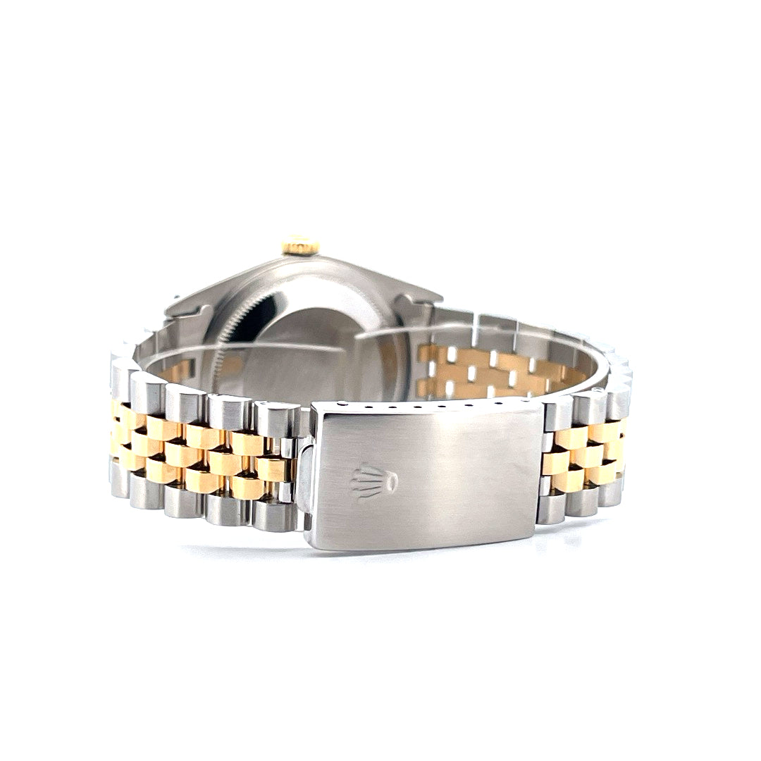 Rolex - Datejust 36 Gold Dial Jubilee / Full Set (1995) - [product_sku]