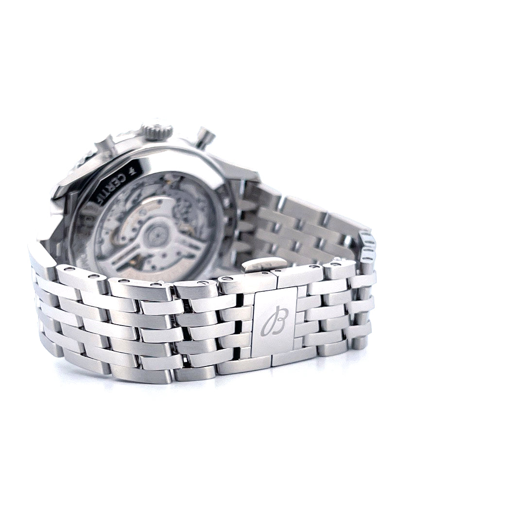 Navitimer 1 B01 Chronograph 43 Silver blue (2021)