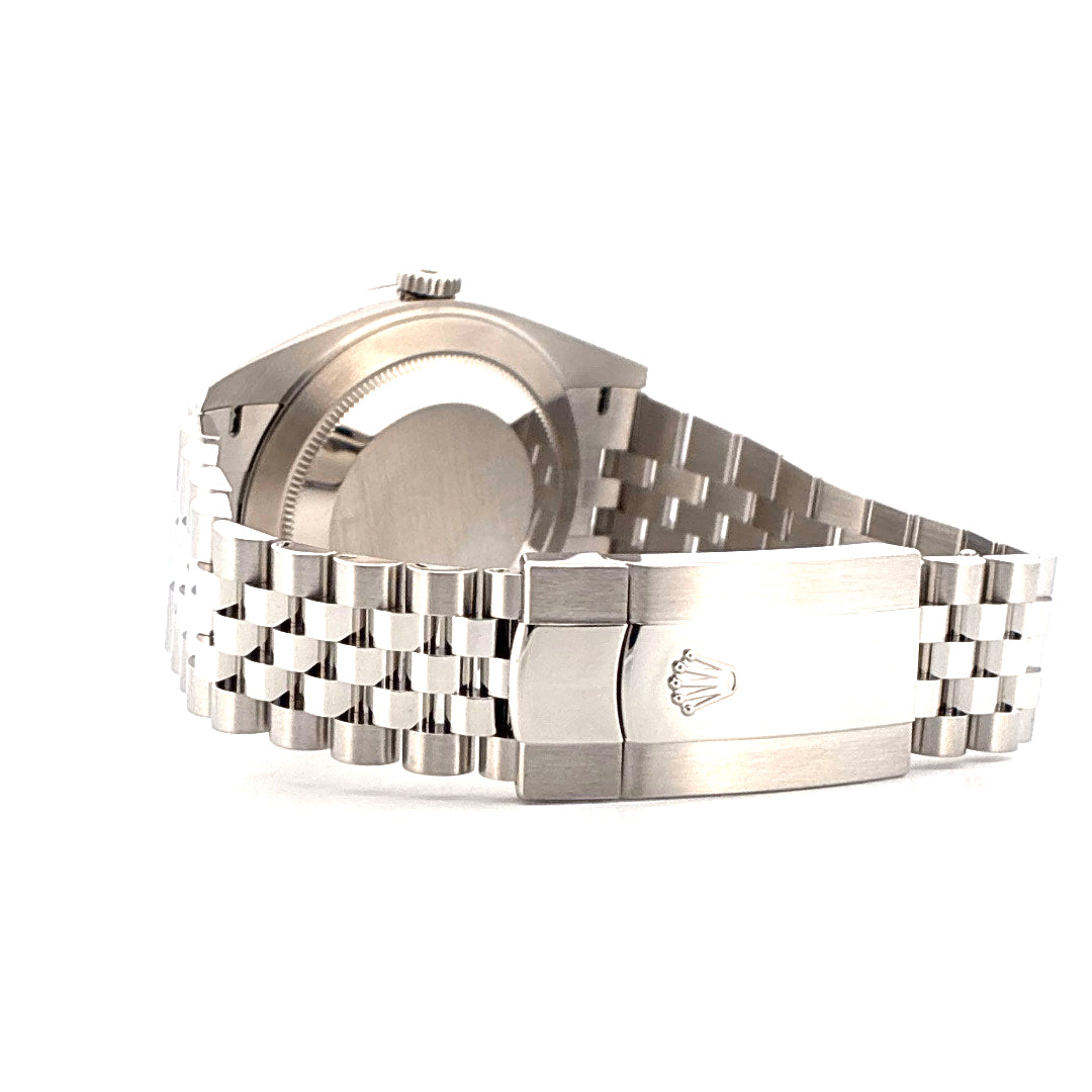 Datejust 41 / silver / unworn / perfect condt. / LC100 (2020)
