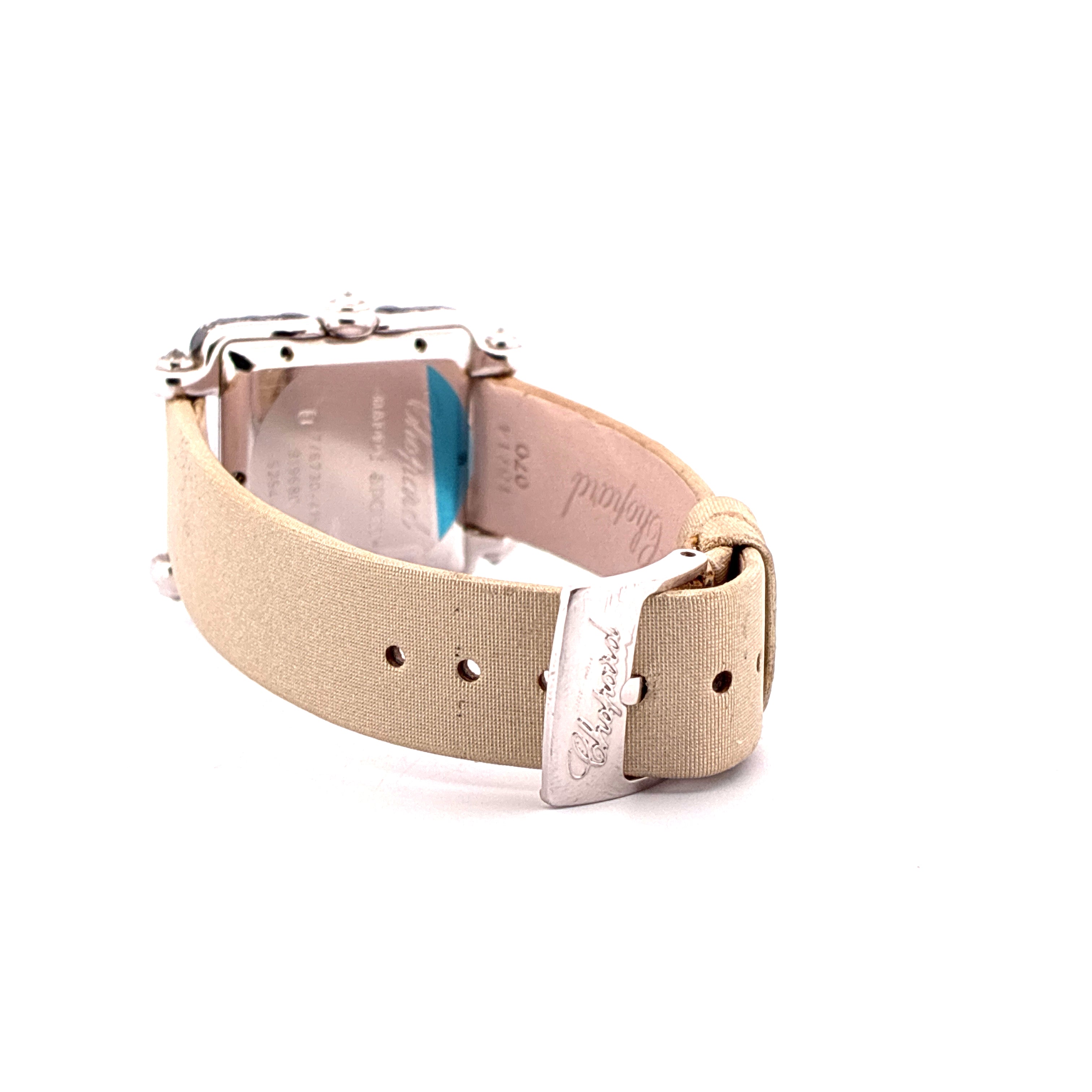 Happy Sport / Quartz / Diamonds / very rare / Whitegold / Box / Chopard Certificate of authenticity / Retail EUR 67.000,0