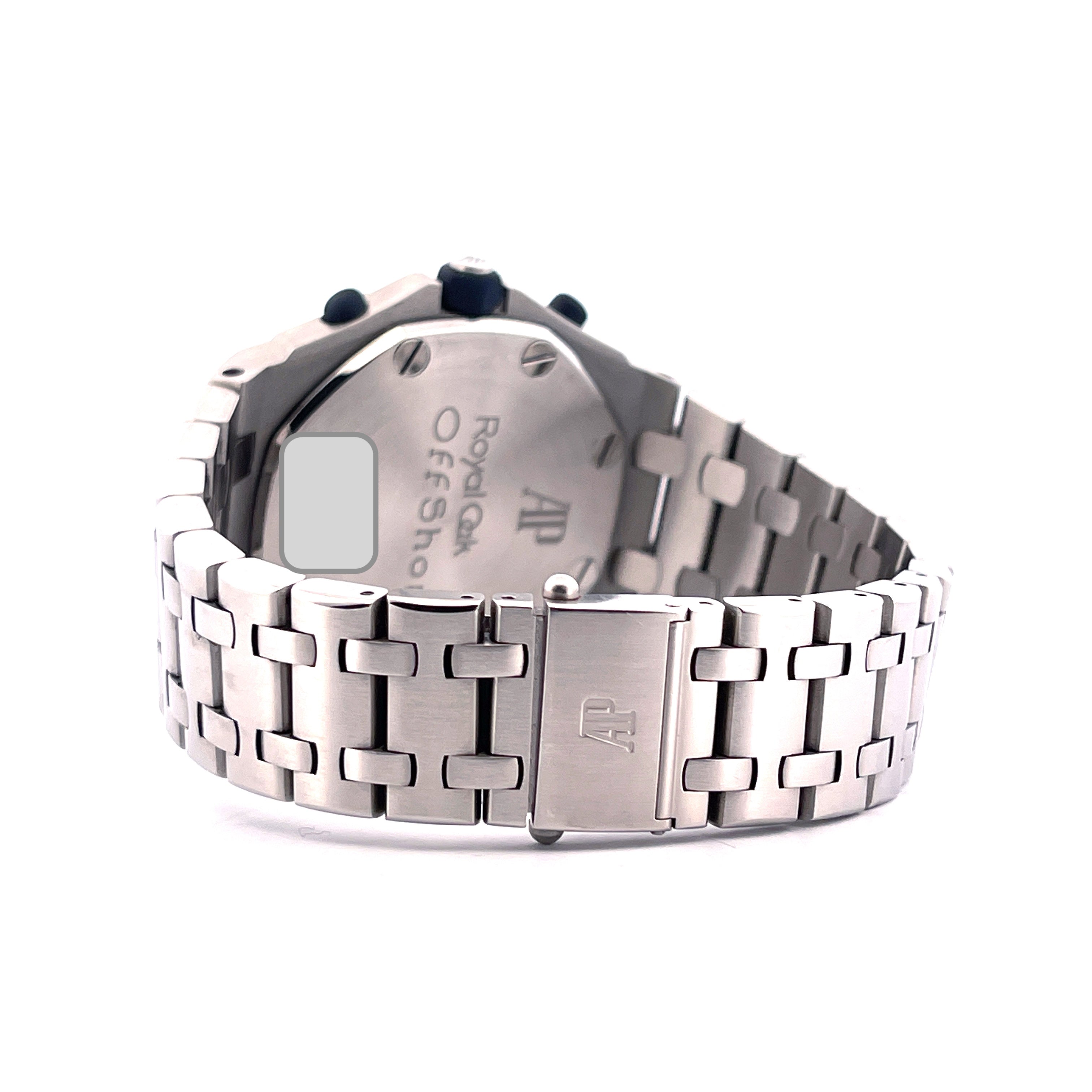 Royal Oak Offshore / Chronograph / White Dial / Papers / stainless steel strap / 2005