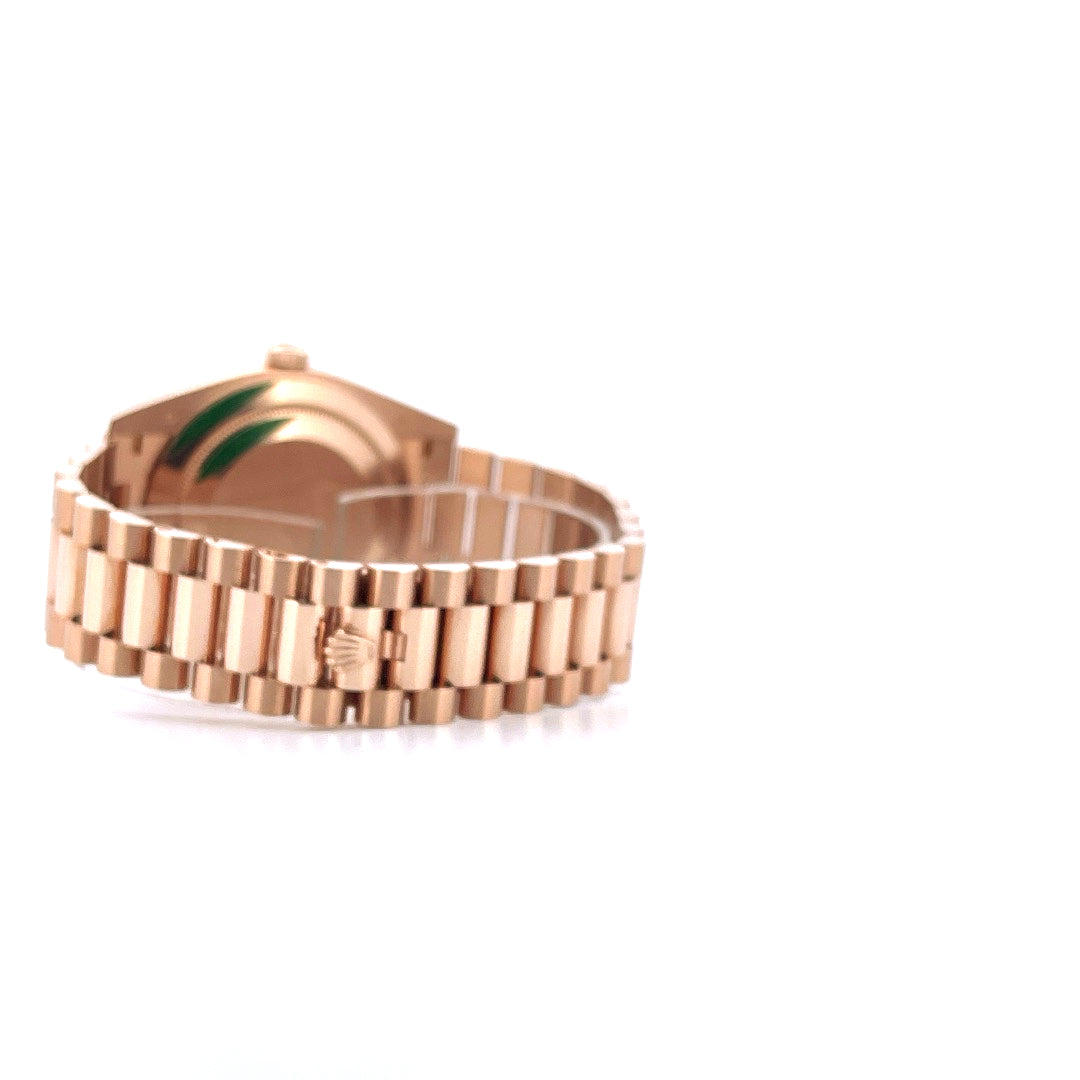 Rolex - Day-Date 40 Everose / green dial / 2022 - [product_sku]