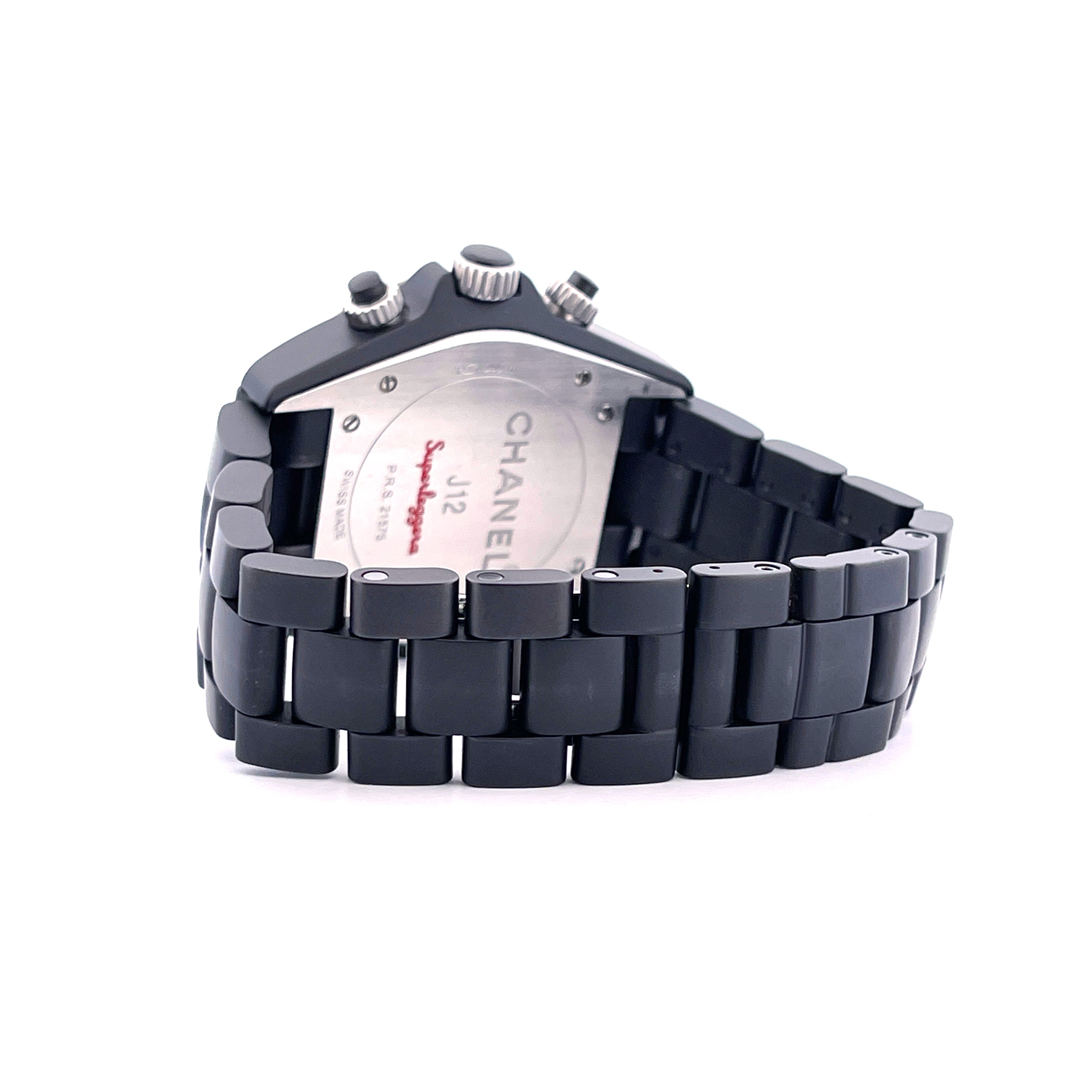 chanel - J12 Super Reggera Chronograph / Ceramic / Full Set / 2014 - [product_sku]