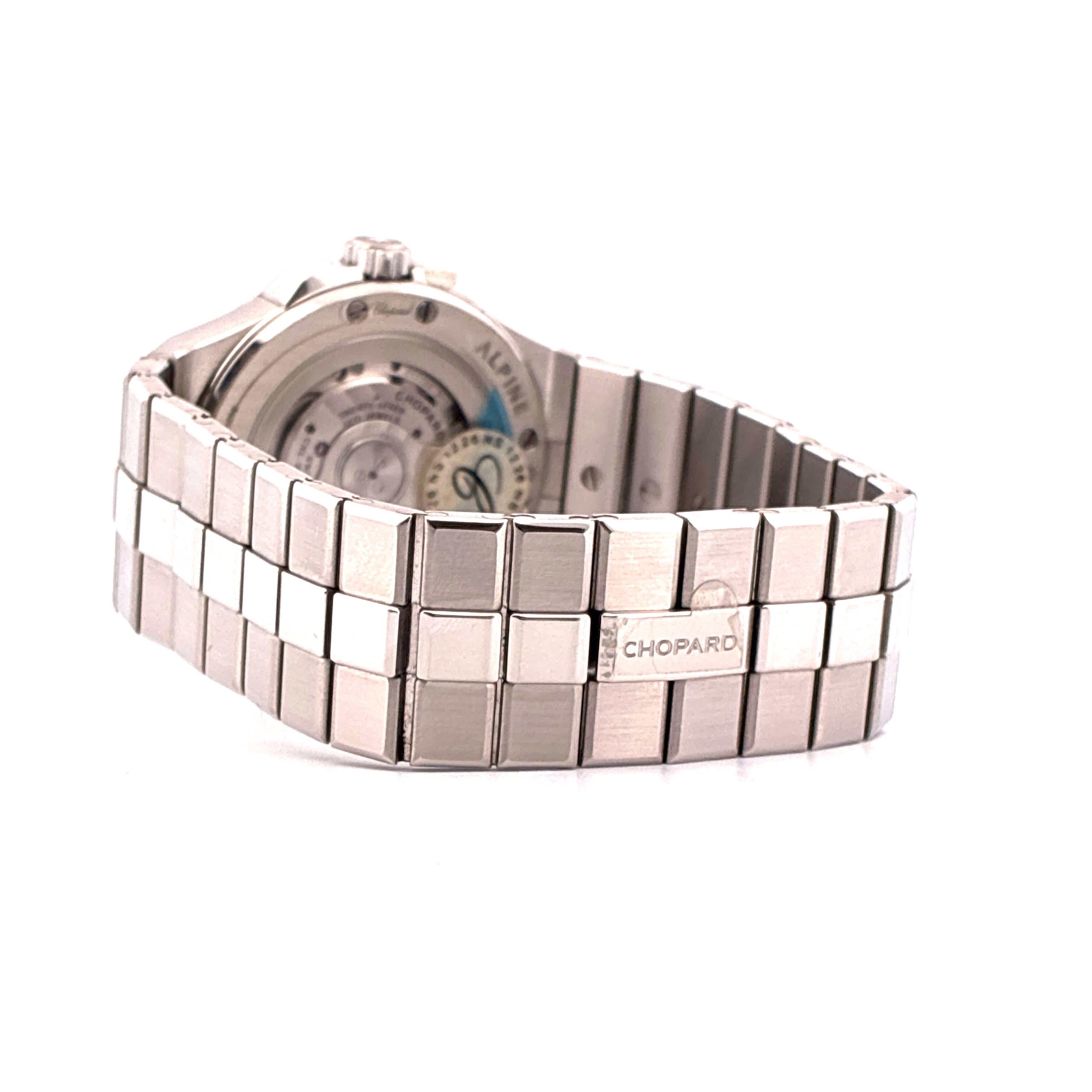 Alpine Eagle small Pink Dial 36 mm / Full Set / 2024