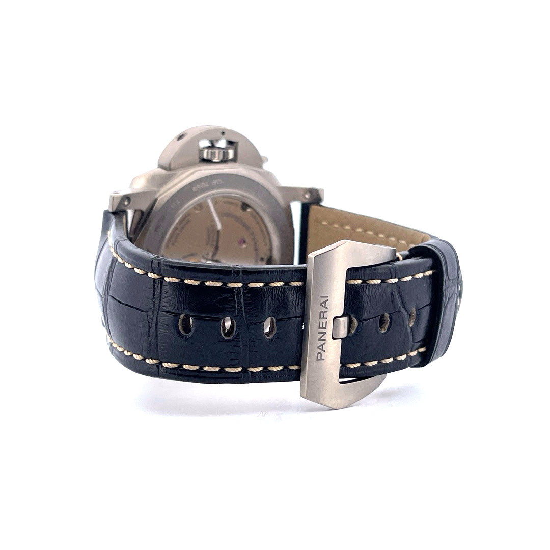 Luminor Equation Of Time GMT / Titan / Blue Sandwich Dial / 8 years warranty (2021) - Juwelier Spliedt