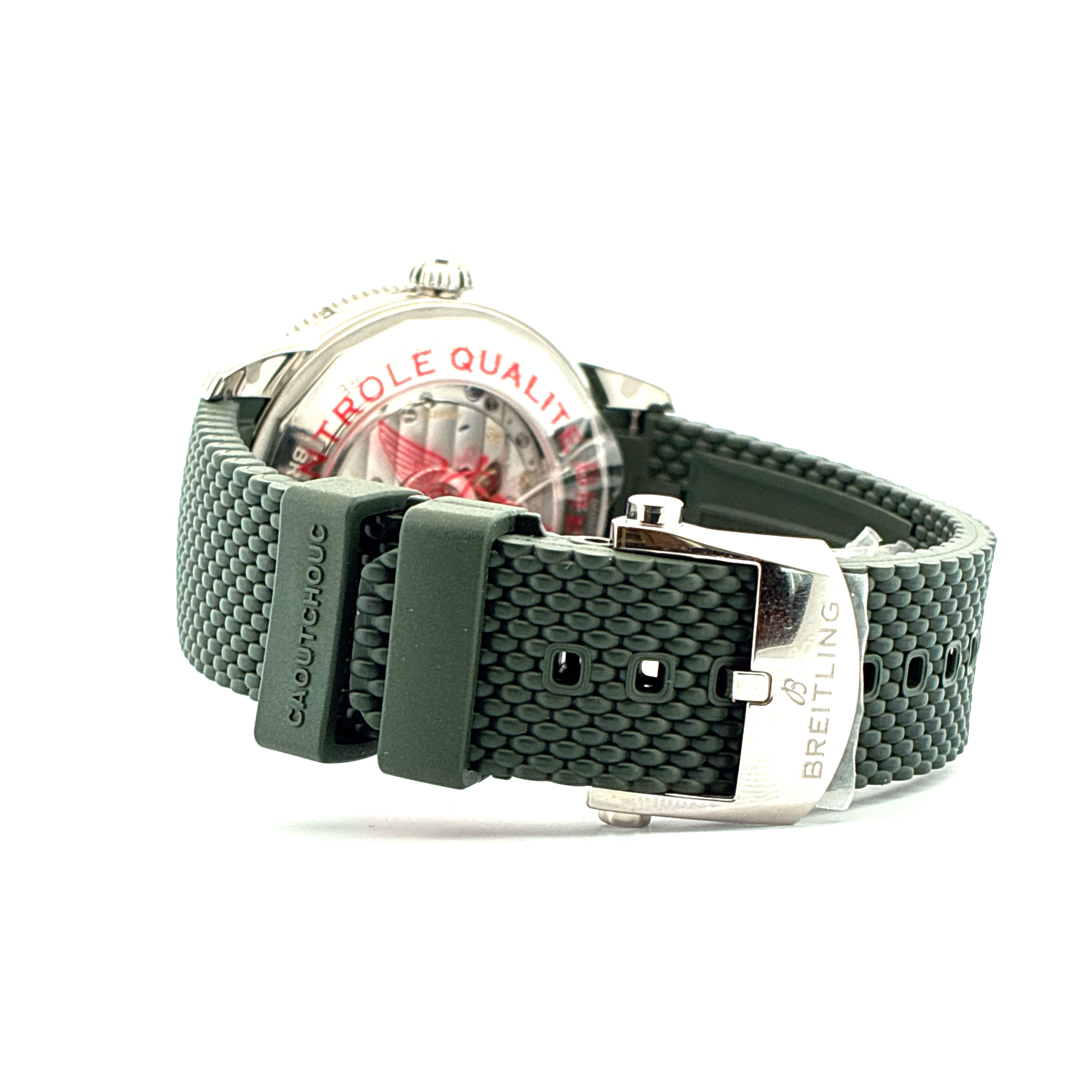 Superocean Heritage B31 Automatic 44 Breitling Super Ocean Green Dial / Like New / 2025 / Box & Papers