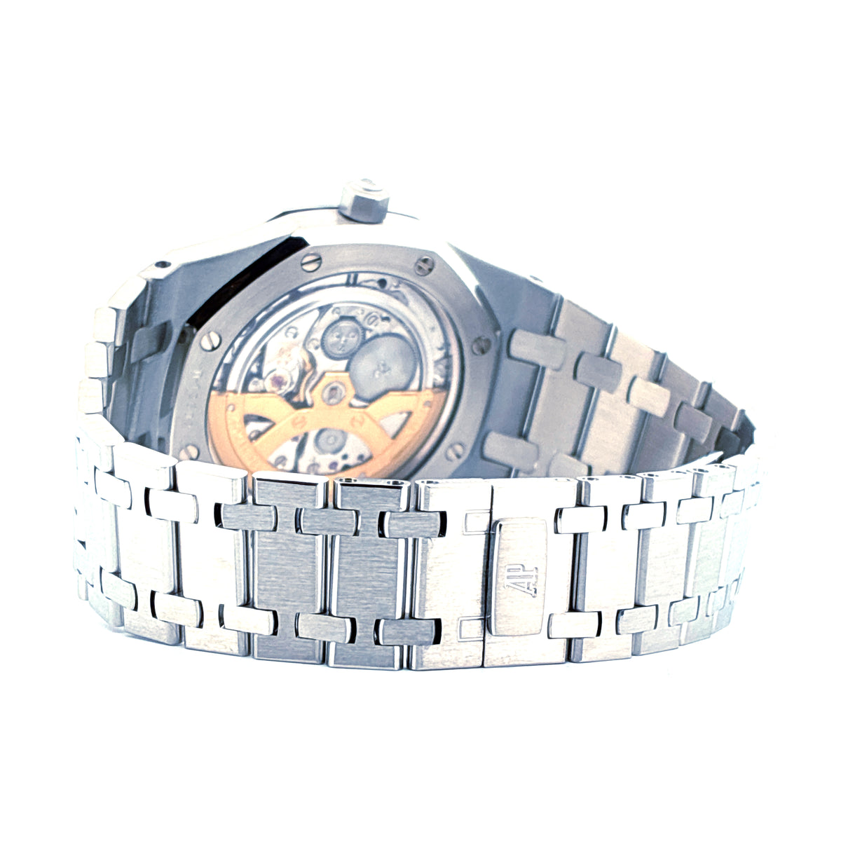 Royal Oak Jumbo / Tropical Dial / Vintage / Jubilee / Audemars Piguet Service Nov. 2026 / All links / 20 Years Edt. / Limited 1 of 1000 / Box & Certificate of authenticity / 1994 - Juwelier Spliedt