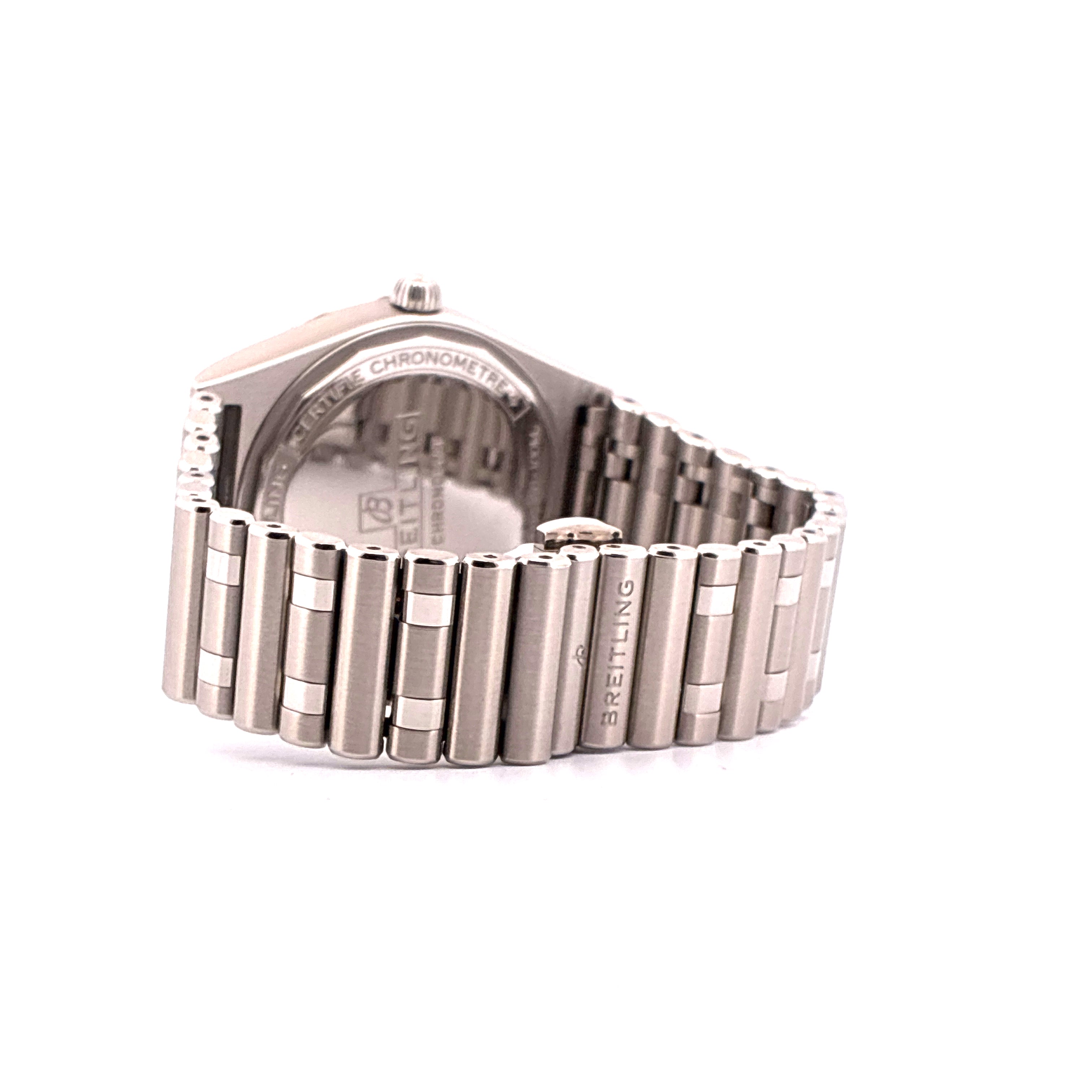 Breitling - Chronomat 36 Automatic / Blue Dial / very good condt. / Full-Set / 2026 - [product_sku]
