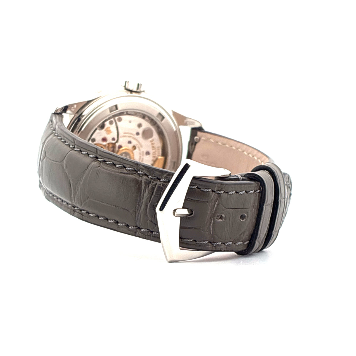 Annual Calendar / Platinum / Grey Dial / 3 Straps / Box & Papers / 2005