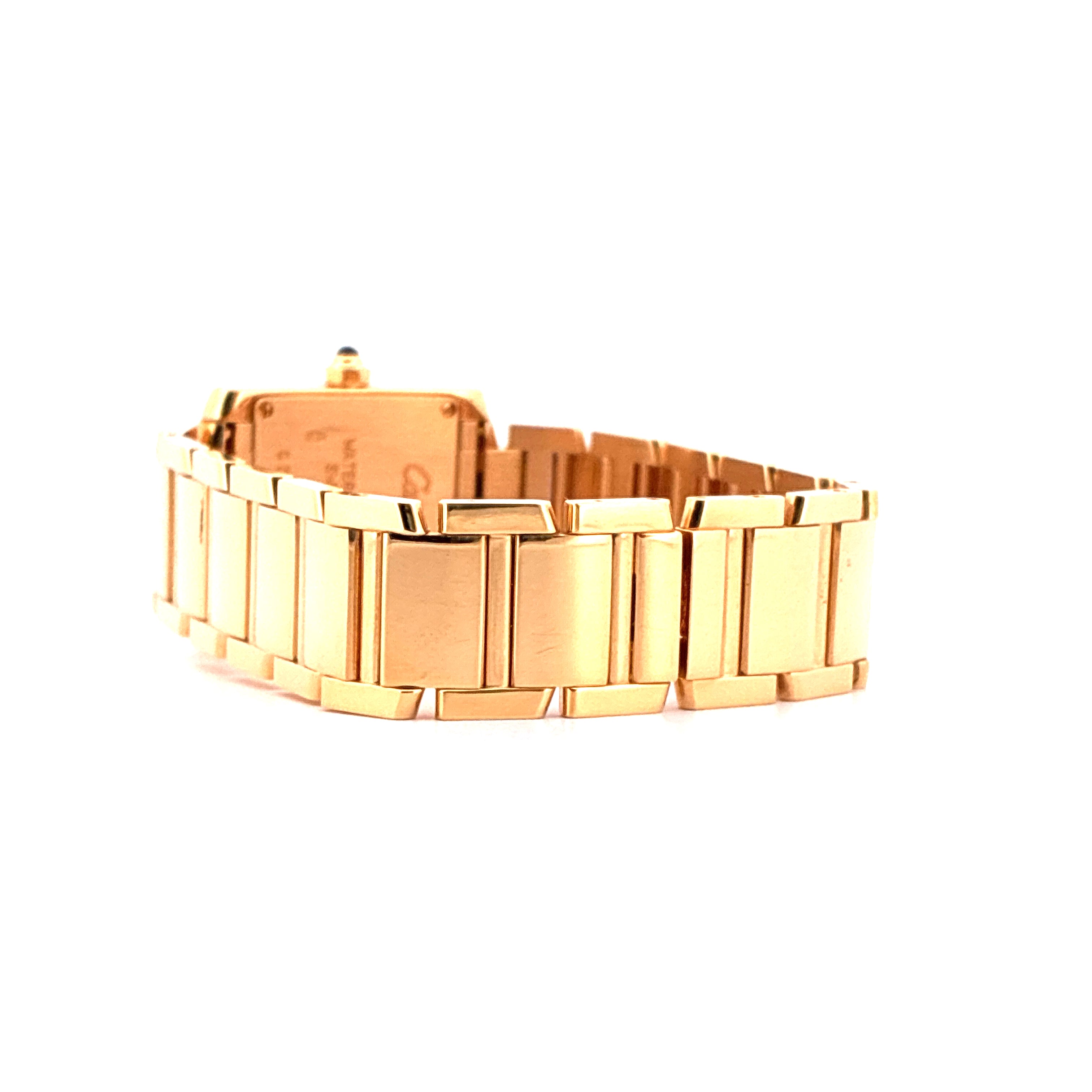 Cartier - Tank Française / Yellow Gold / Box & Papers / 1999 - [product_sku]