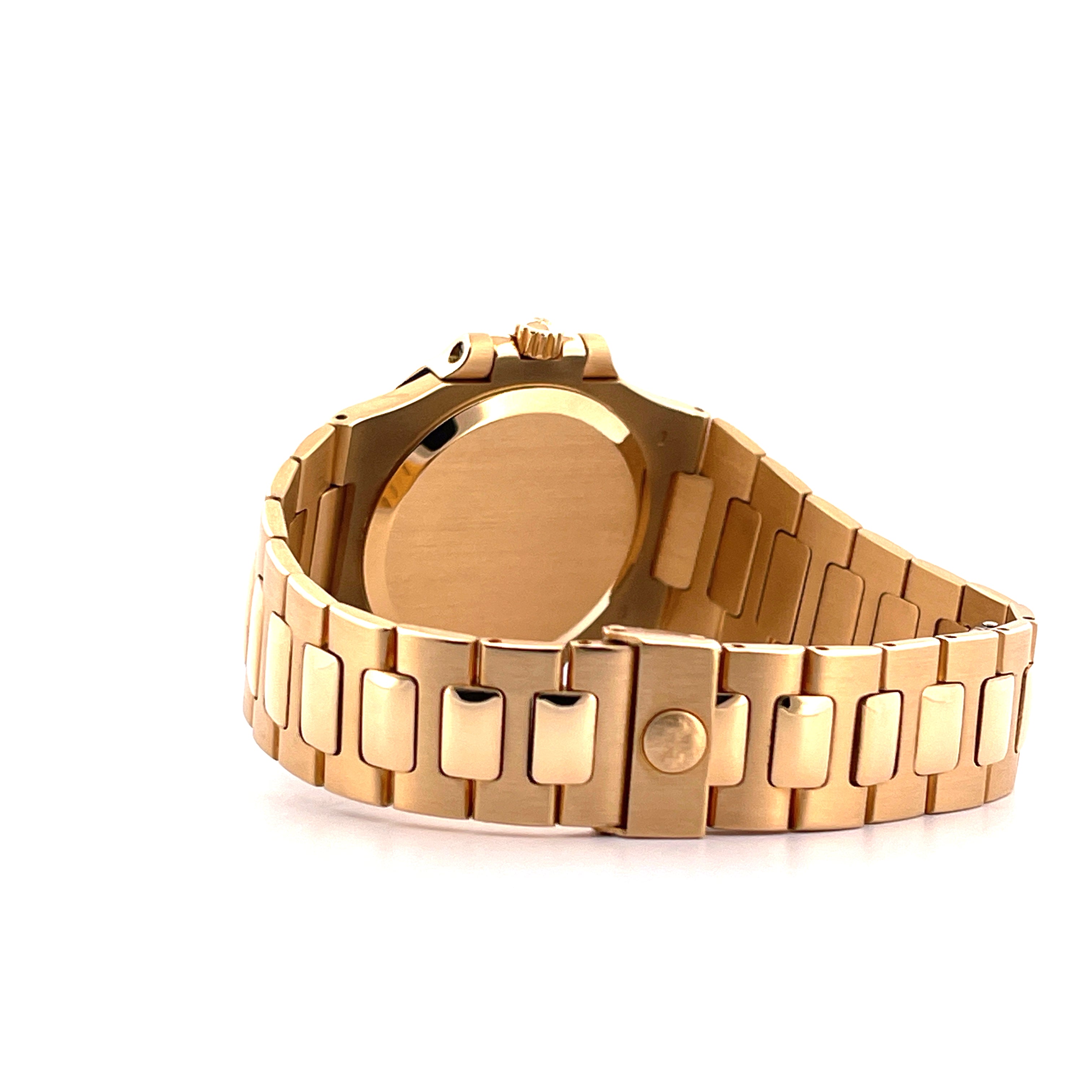 Patek Philippe Nautilus Gold 3800/001 / Tritium & Sigma / Patek Serv. 2024 / No Stretch / Full Links / On Stock / Full Set + CUFFLINKS / Germany 1991