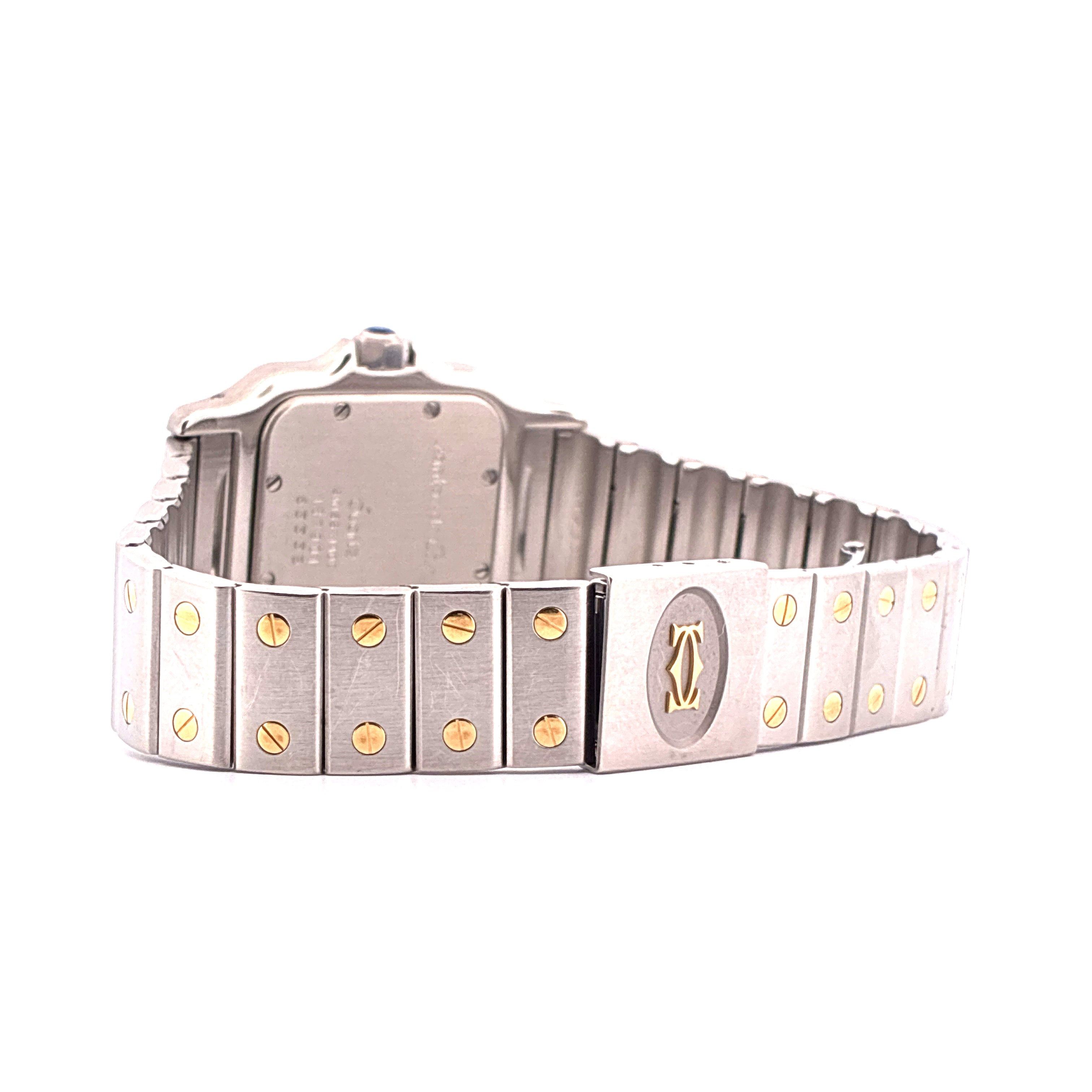 Santos Galbée / Gold Dial / Bicolor / Service 2026 / Unpolished