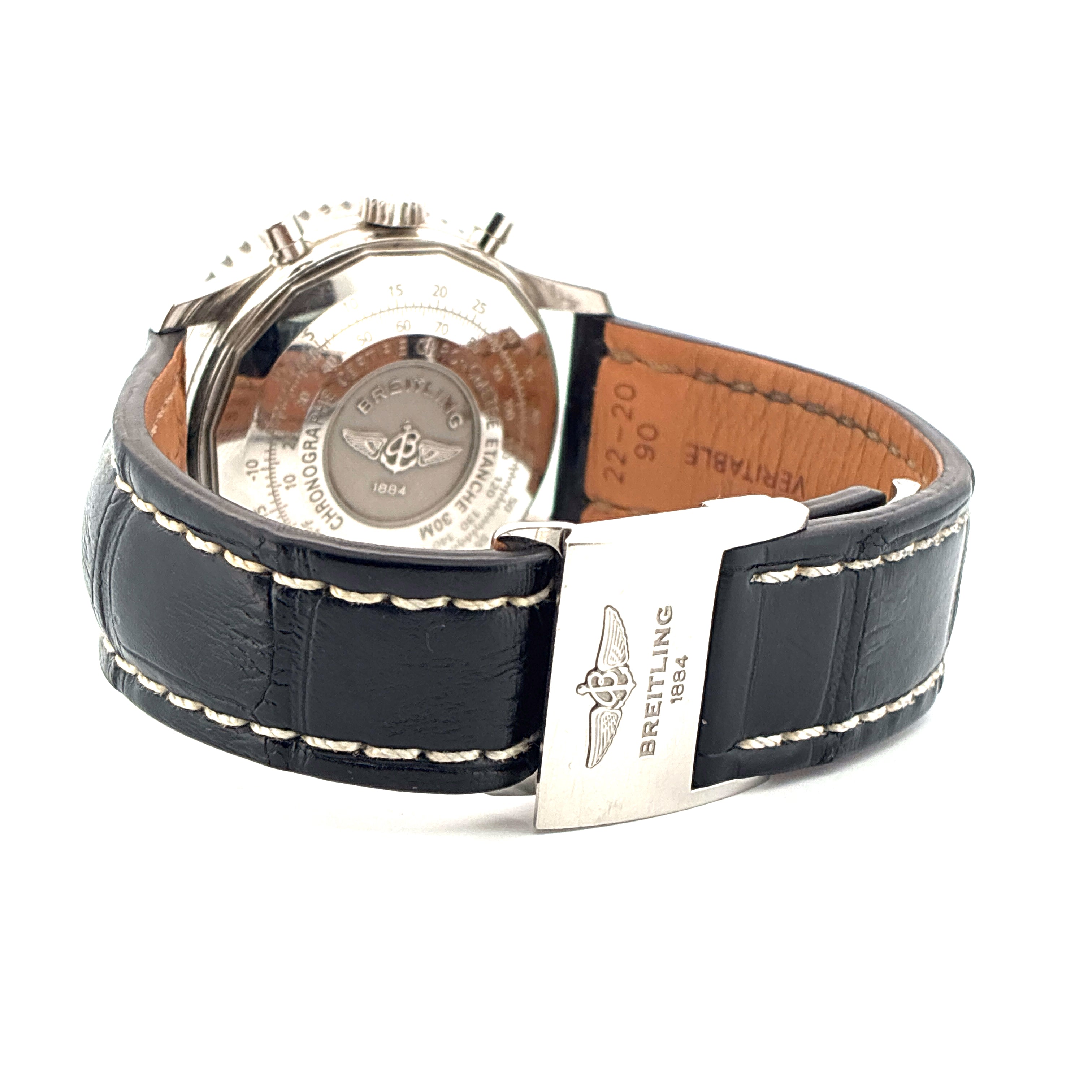 Navitimer Heritage Black Dial / Box & Papers