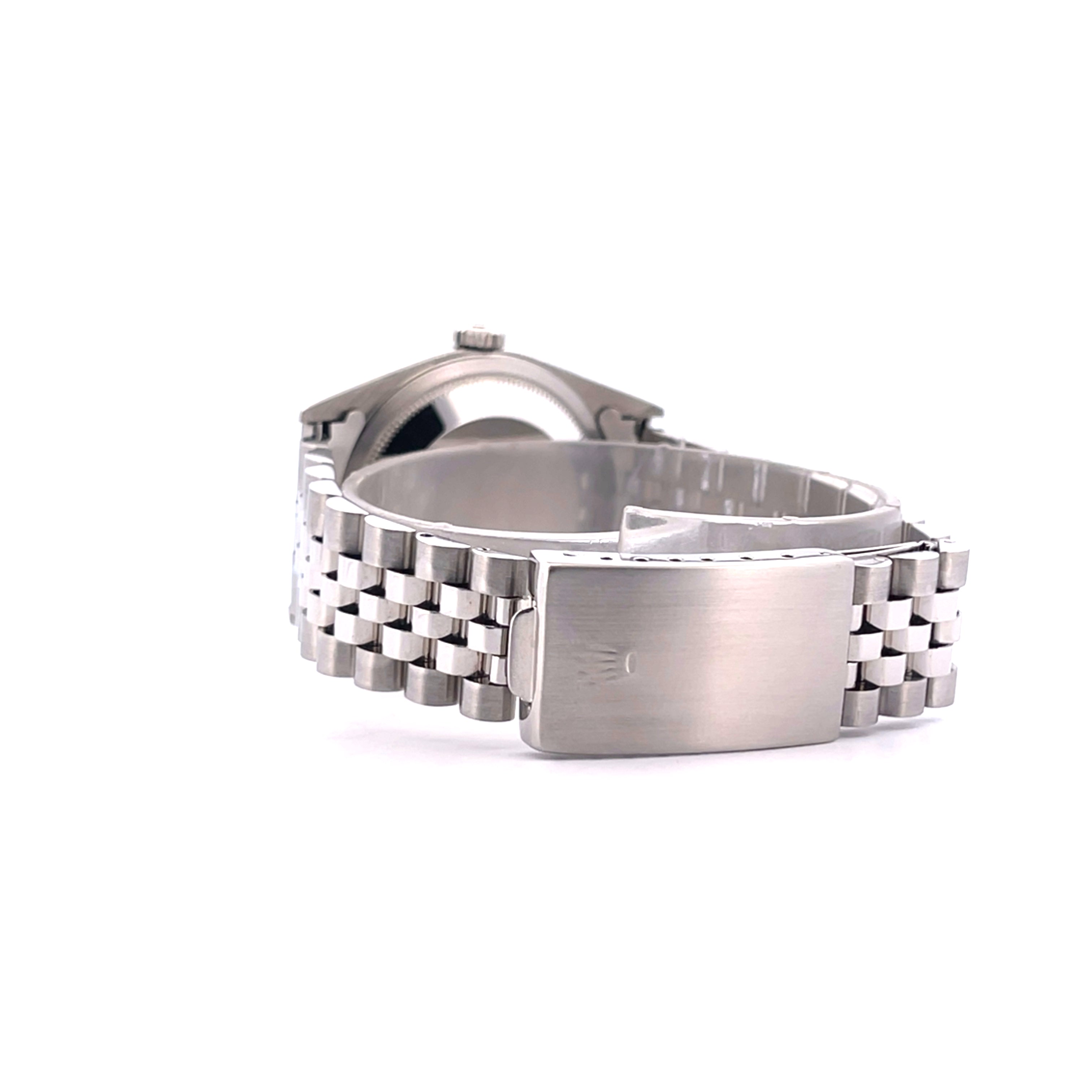 Datejust 36 Blue Dial 16220 / Rolex Wempe Service 2024 / Box and Paper / 1996