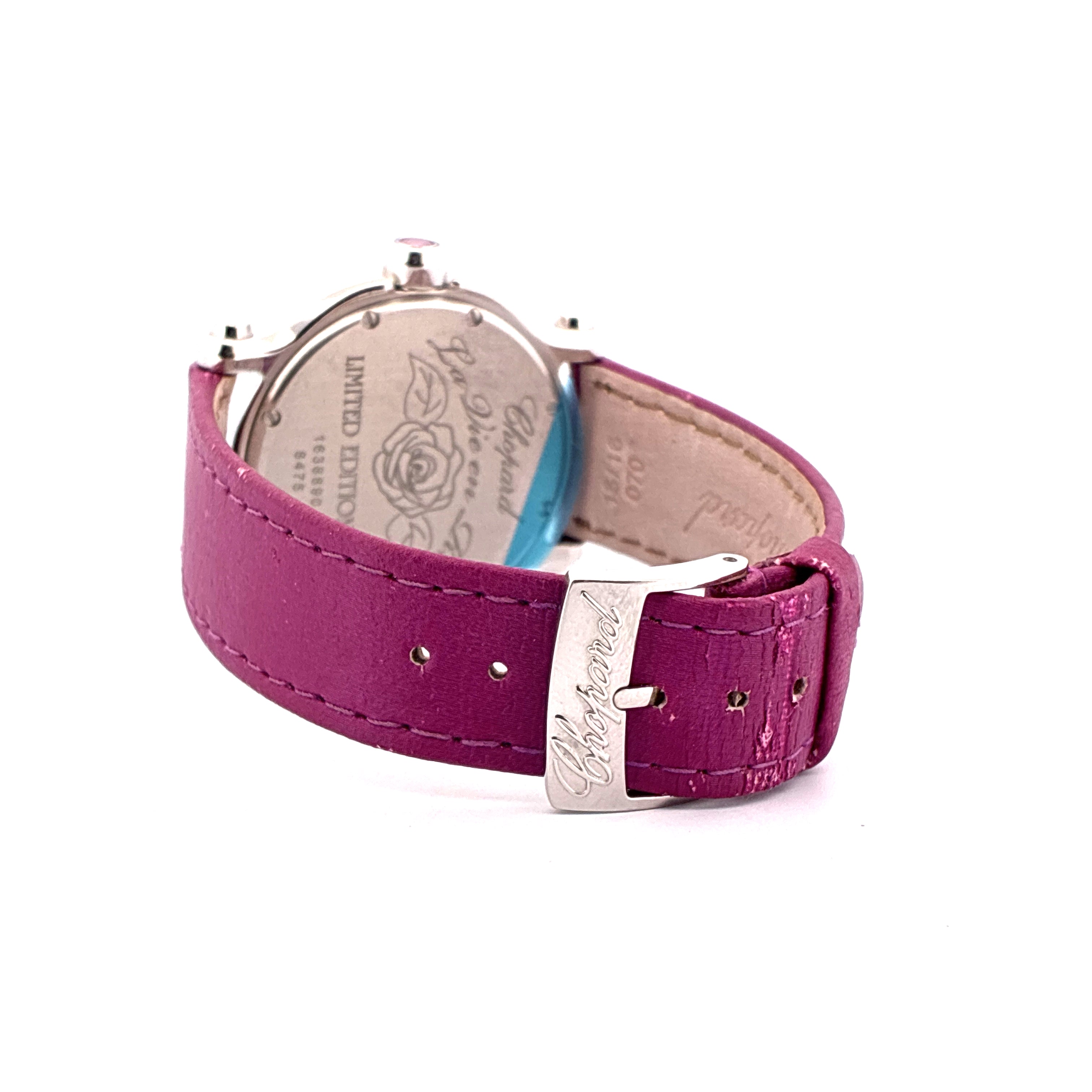 Happy Sport / La Vie En Rose / Quartz 36mm / Pink MOP Dial / Chopard Certificate of authenticity / Retail EUR 7.690,00