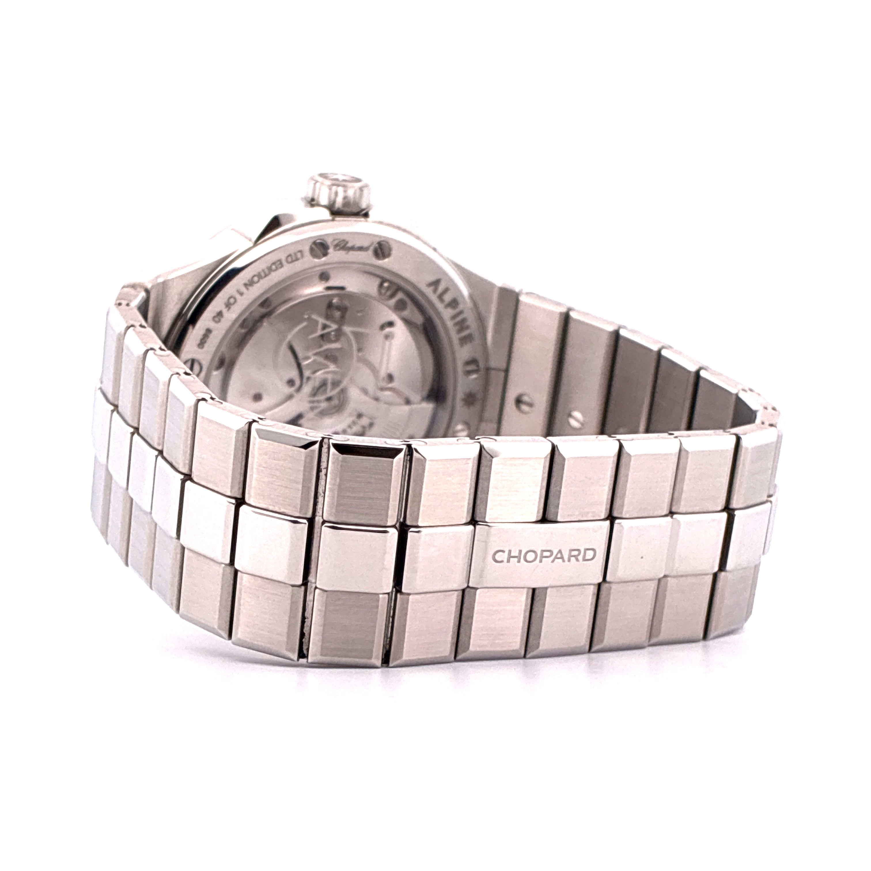 Alpine Eagle Limited Edition / 5th Avenue / Limited 40 / New York / White Dial / Full-Set / 2021 Wempe Edition