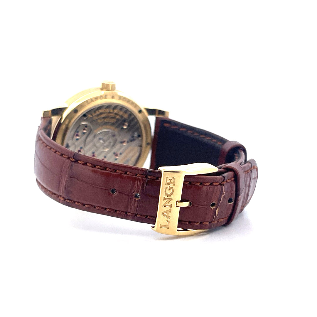 Lange 1 / Gelbgold / sehr guter Zustand / Service 22 (2005)