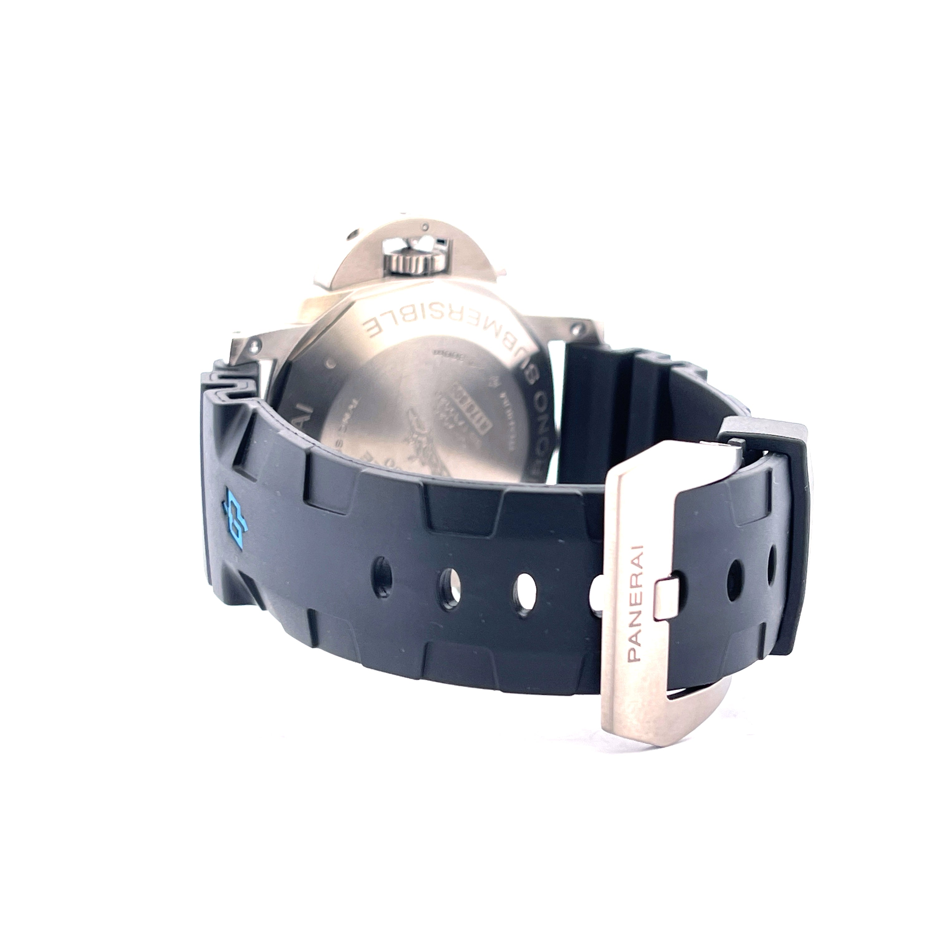 Panerai - Luminor Submersible 1950 Titan 3 Days Pam 615 47 mm / Full Set / 2. Strap / Flyback / 2005 - [product_sku]