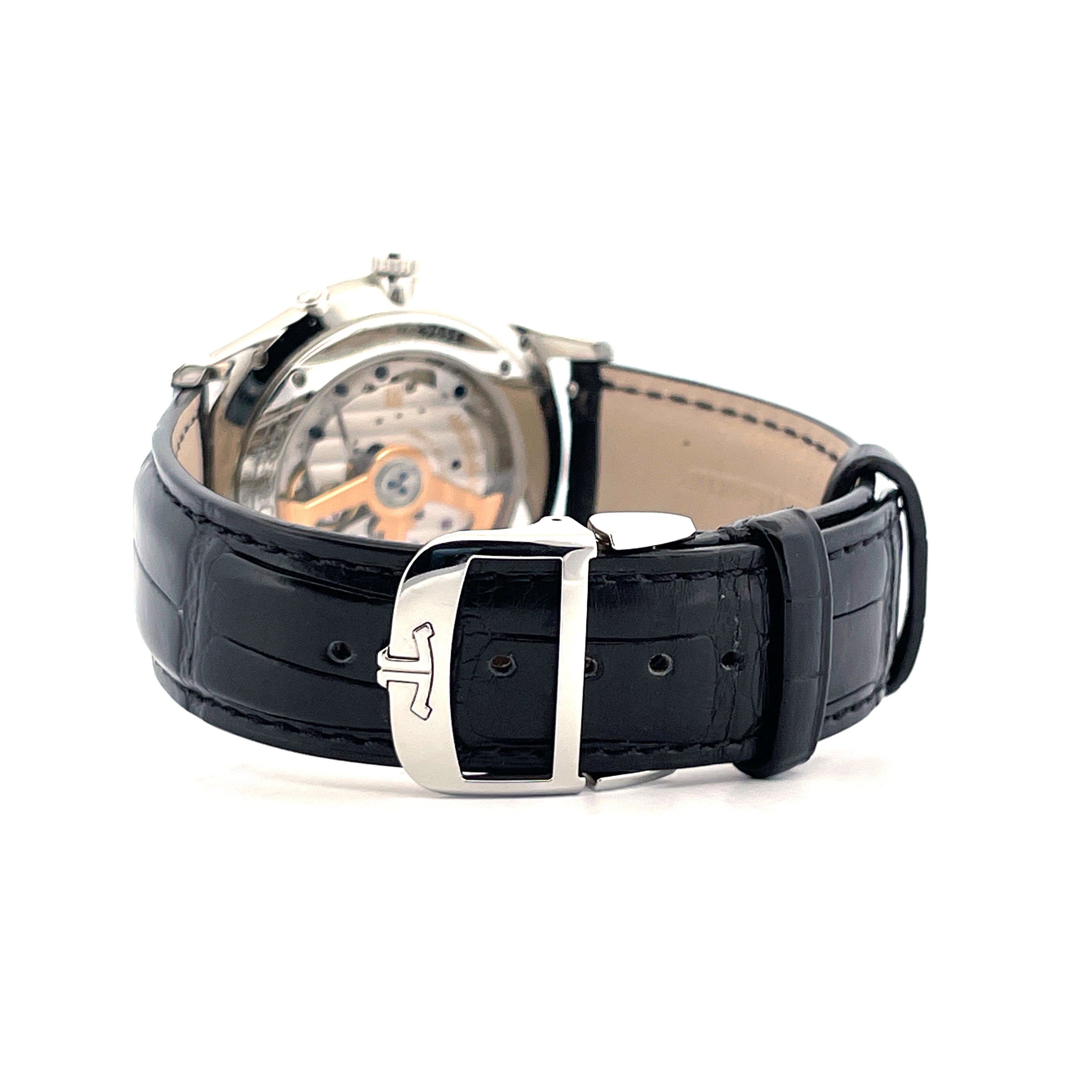 Master Ultra Thin Moonphase / Folding Clasp / Second Strap / On Stock / Full Set + Invoice very good Condition / Warranty till 2031 / Germany 2023