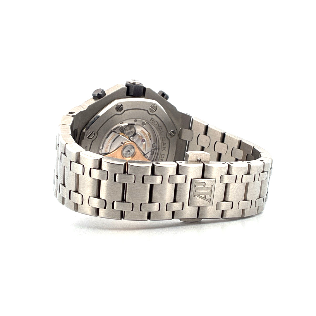Audemars Piguet Royal Oak Offshore Chronograph / Steel and Leather Strap (2021)