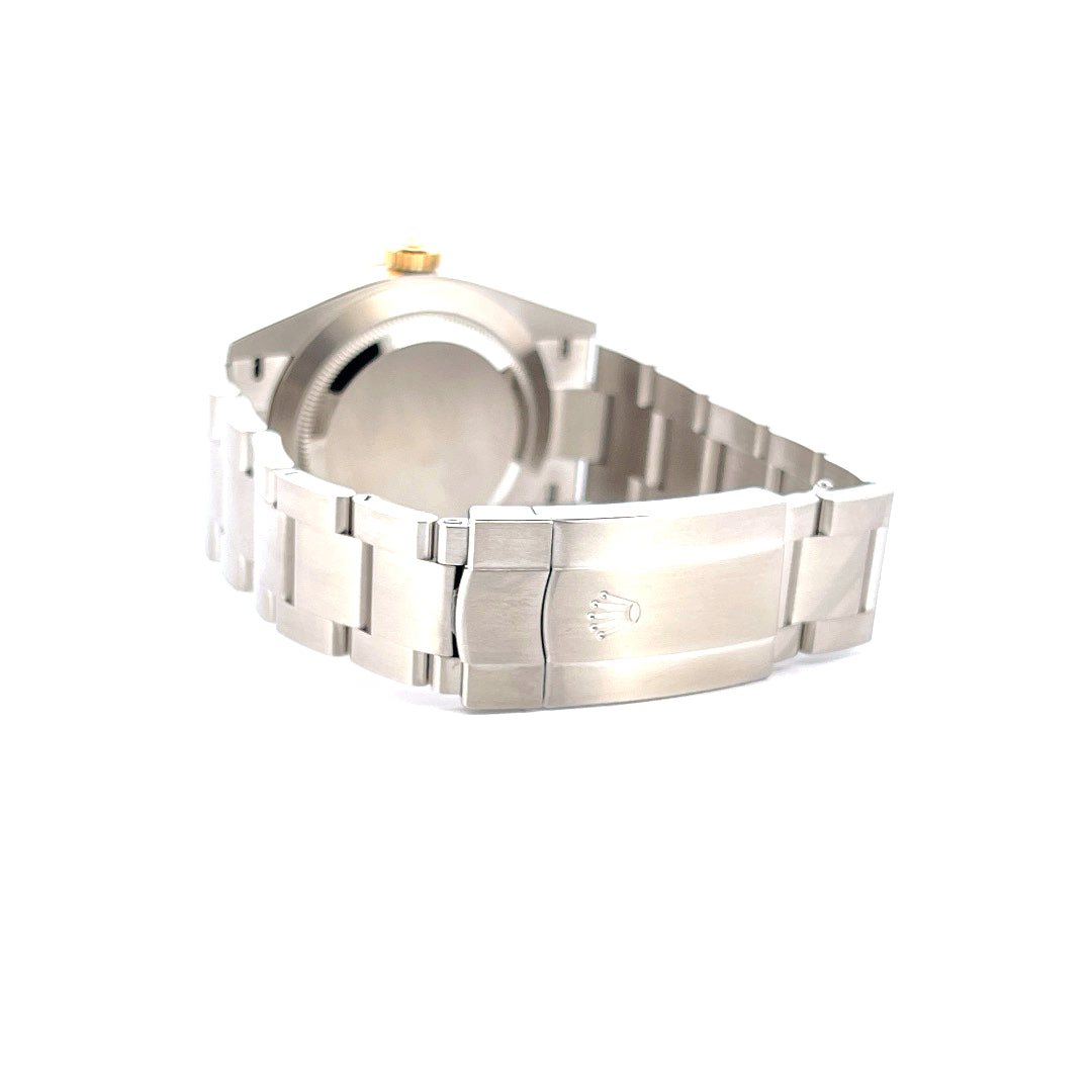 Oyster Perpetual 100 Years / BRAND NEW / rhodium dial / yellowgold bezel and crown