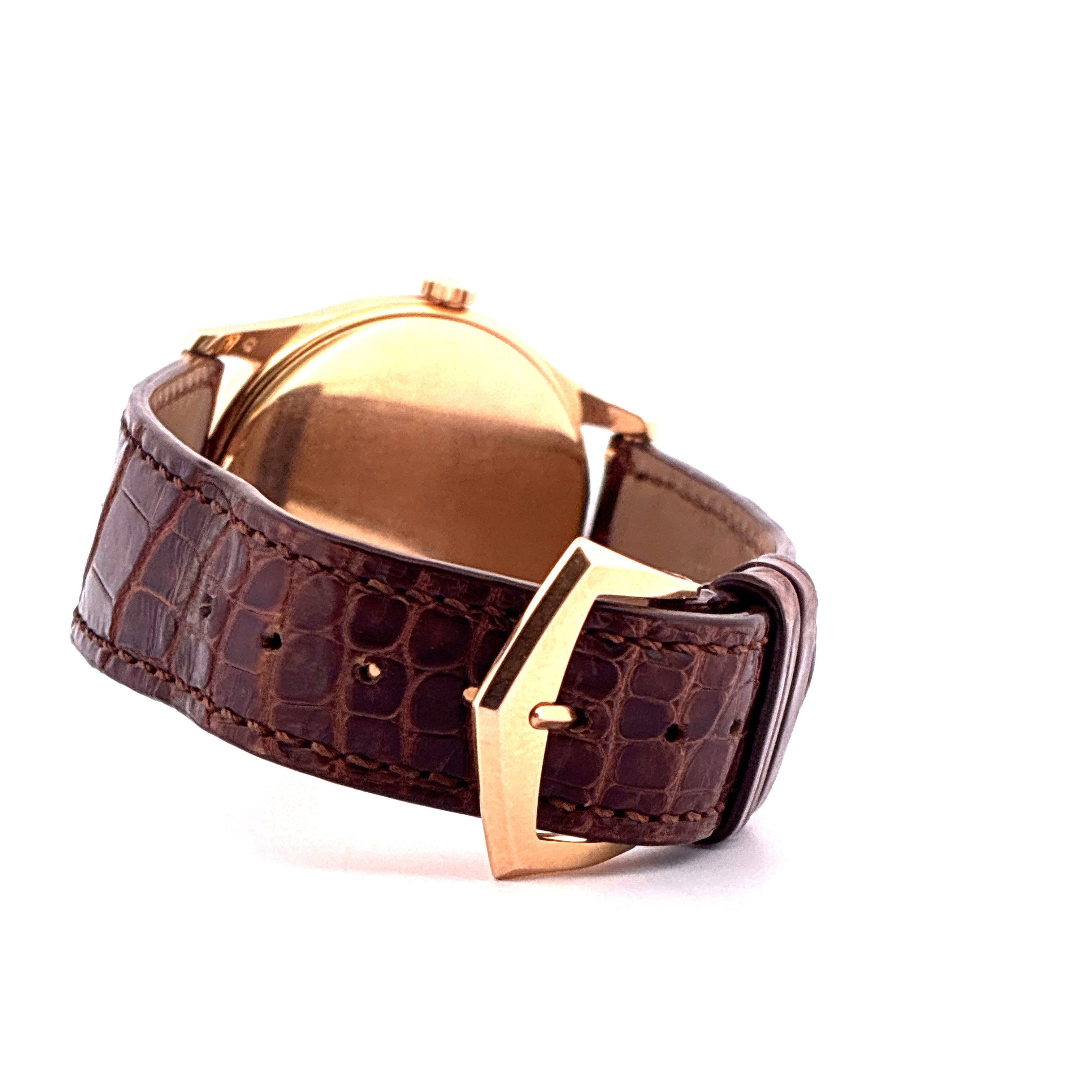 Patek Philippe - Calatrava / Roségold / 3 Straps / Box & Papers / 2017 - [product_sku]