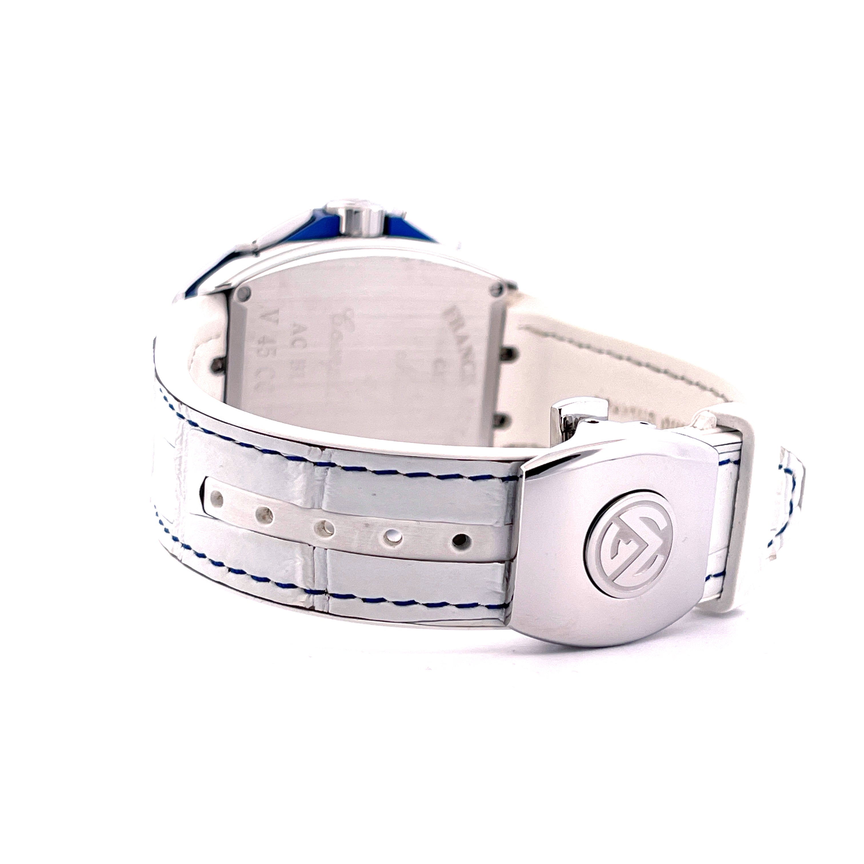 Vanguard Racing Chronograph Blue & Black / V45 / 2 STRAPS / Steel / Full Set / perfect Condition / Germany 2025