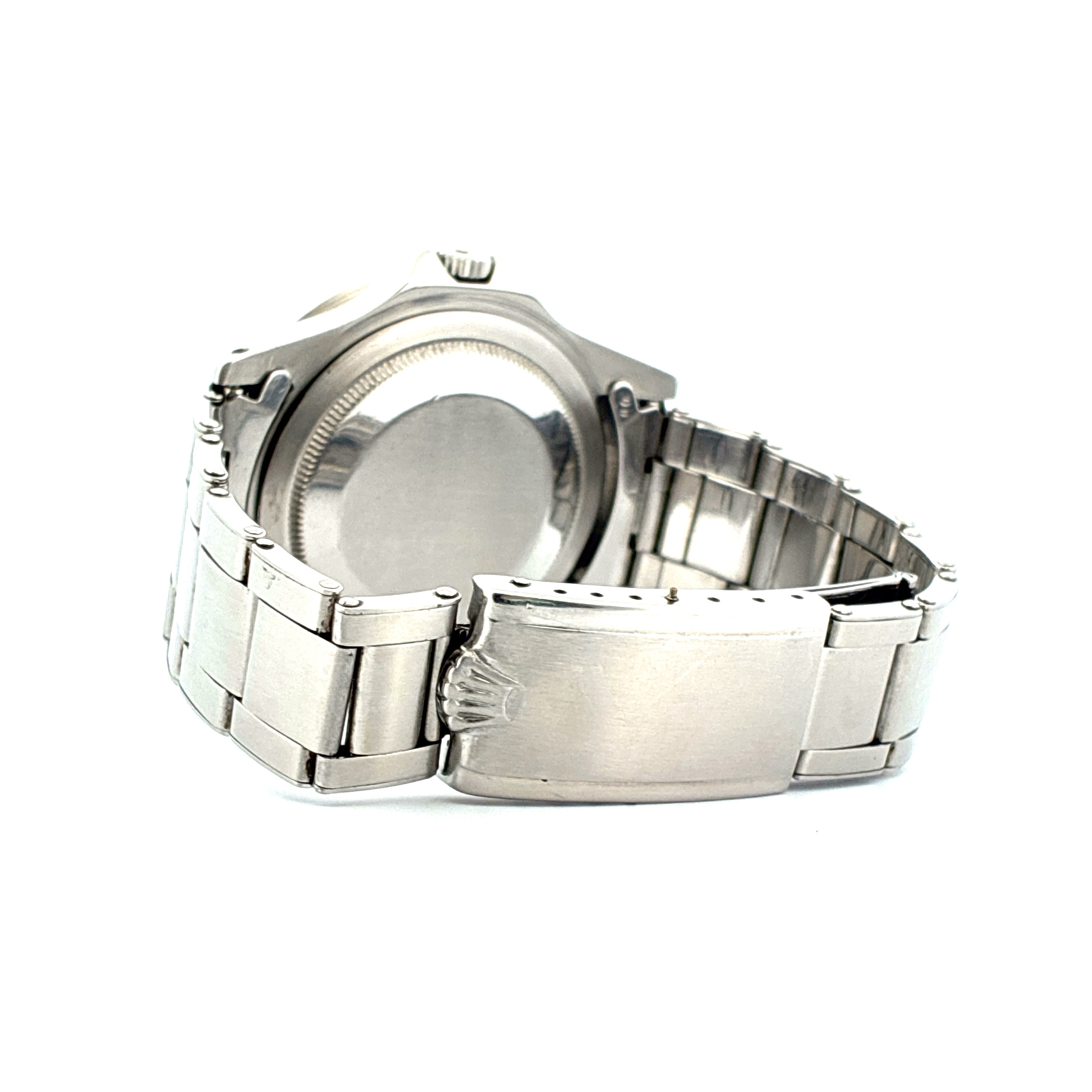 GMT-Master / Vintage / Radium / Pointed crown guard / org. Box / Glossy Gilt Dial / Vintage / 1963 / very good condt. / Rolex Rivet Stratch Bracelet