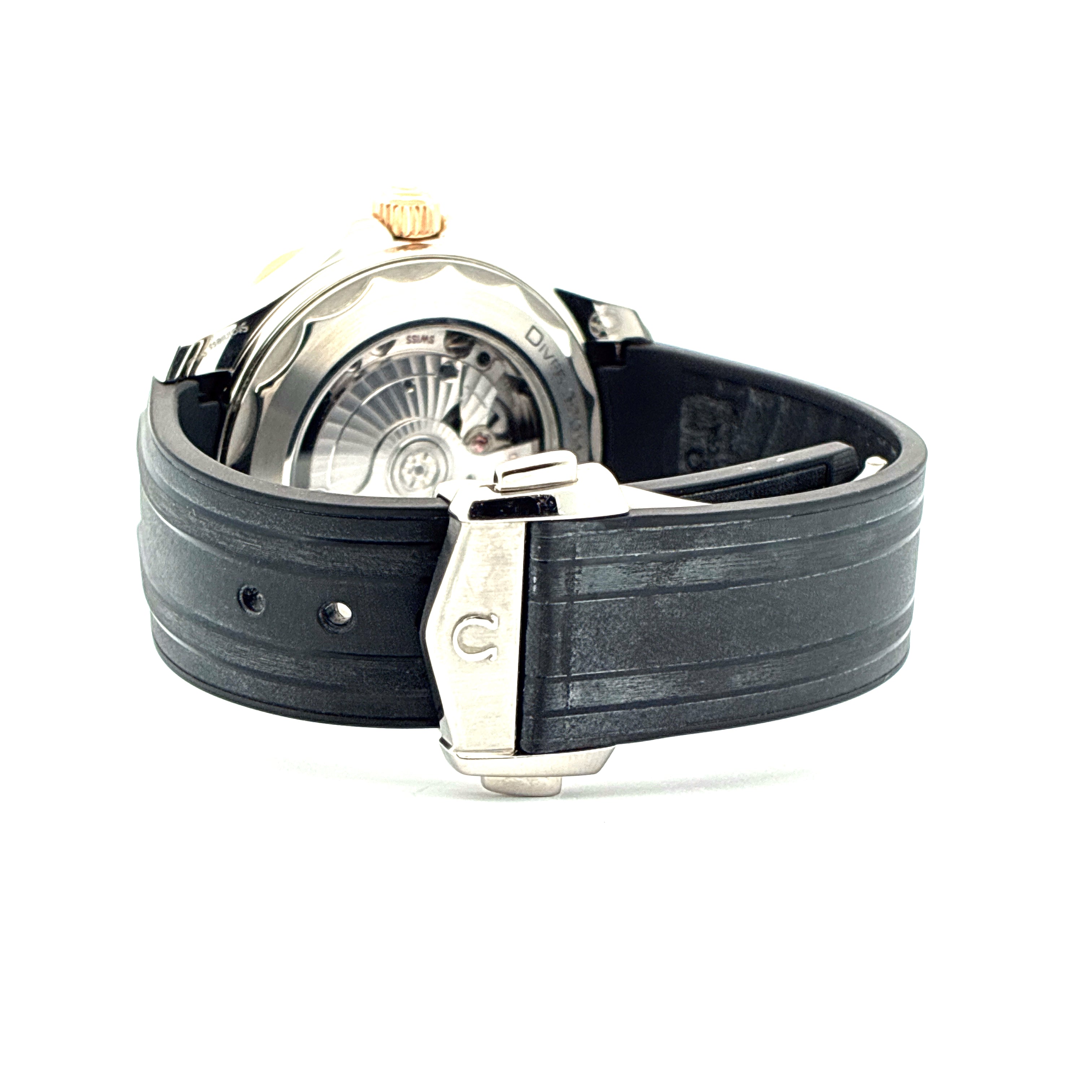 Seamaster Diver 300 M Bicolor / Rubberstrap / Second strap / Pinbuckle + Folding clasp Full-Set / 2023
