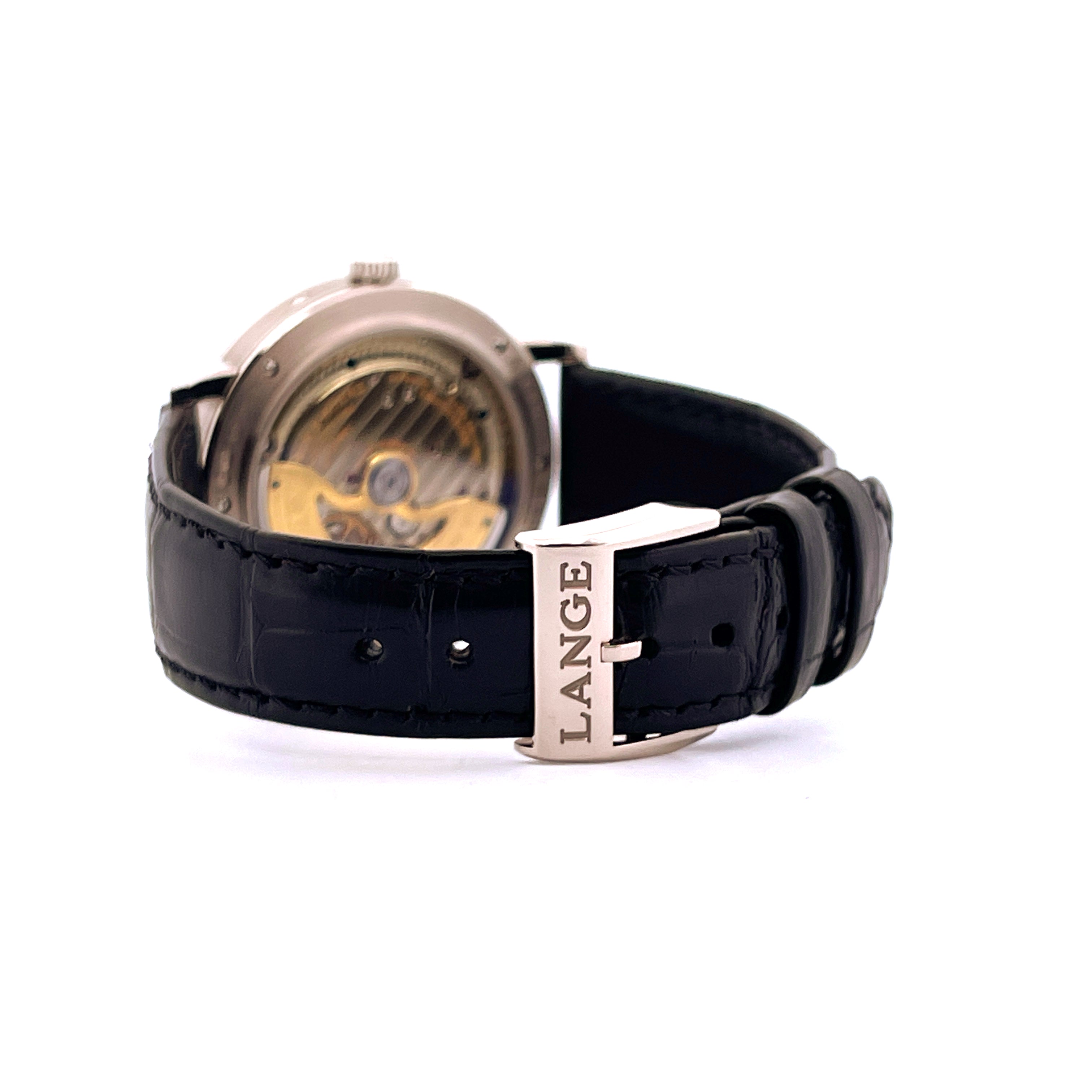 A. Lange & Söhne - Saxonia Moon Phase Whitegold - Juwelier Spliedt