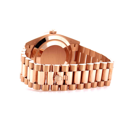 Rolex Day-Date 40 Roségold Green (2023)