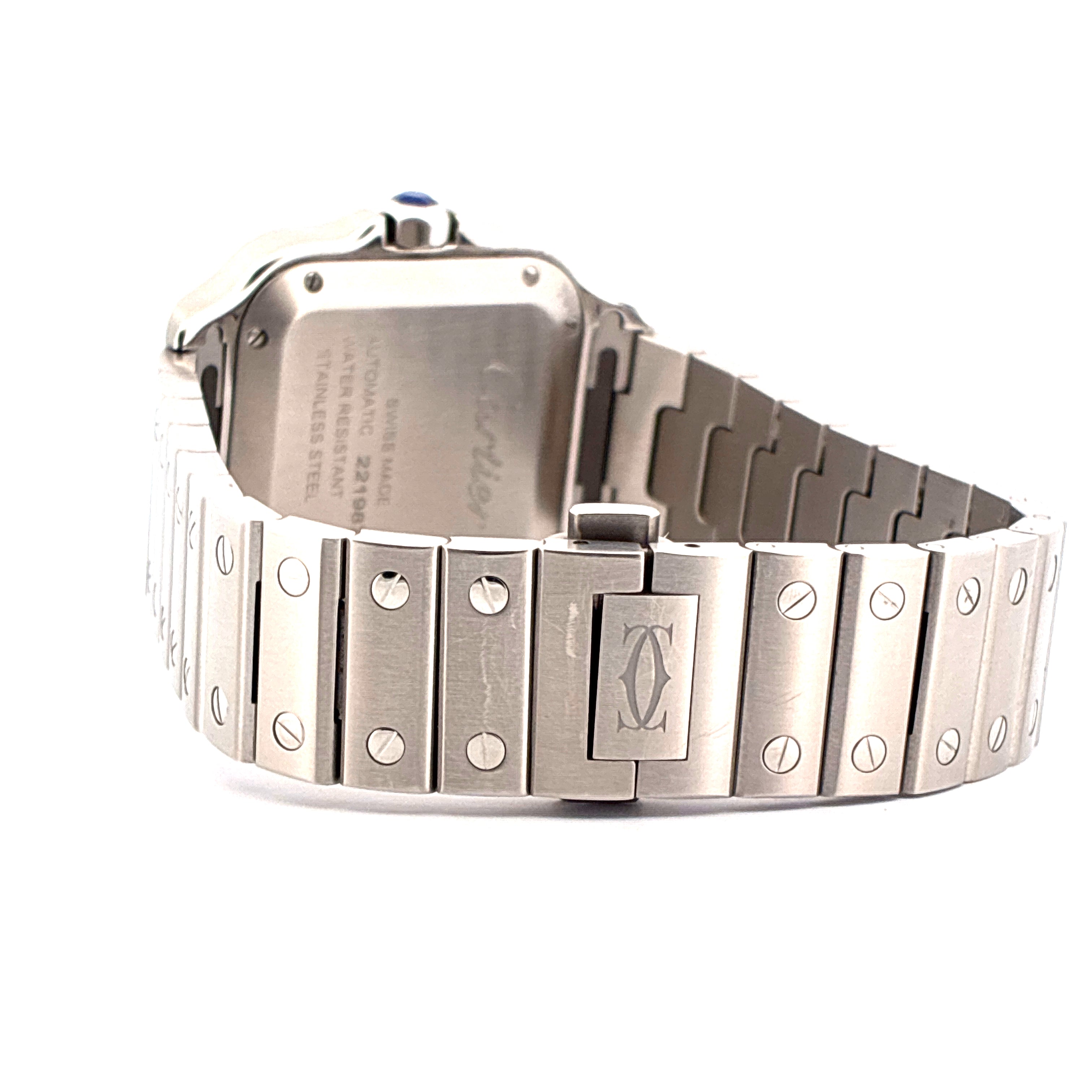 Cartier - Santos De Cartier / Unworn leather strap / Full-Set / 2023 - [product_sku]