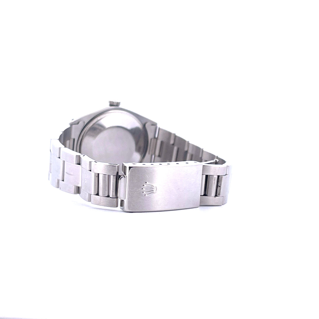 Rolex - Rolex Oyster Perpetual 34 (Blue) - Juwelier Spliedt - [product_ Artikelnummer]