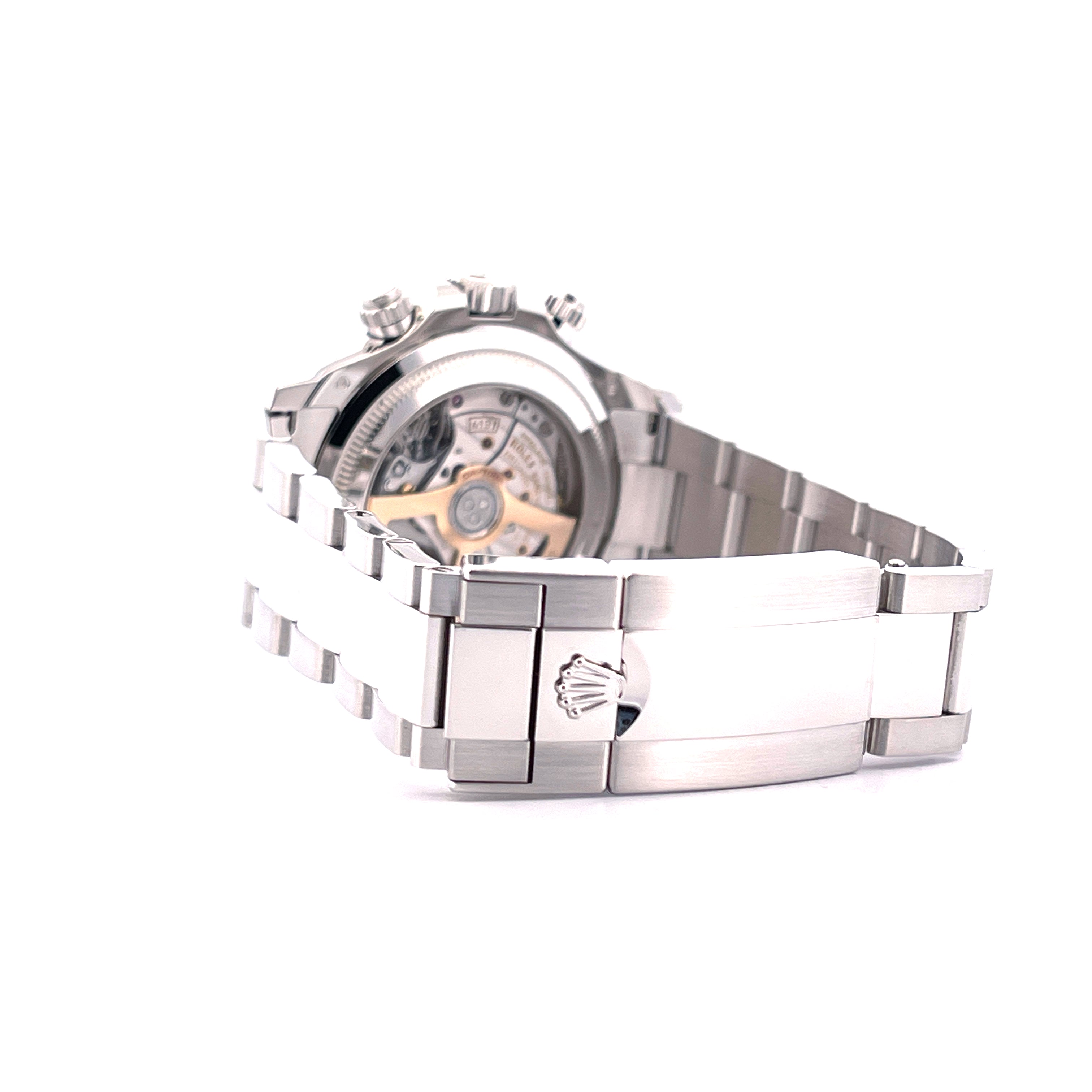 Rolex - Daytona Platinum Baguette Diamonds Ice Blue / perfect Condition / Full Set / 2024 - [product_sku]