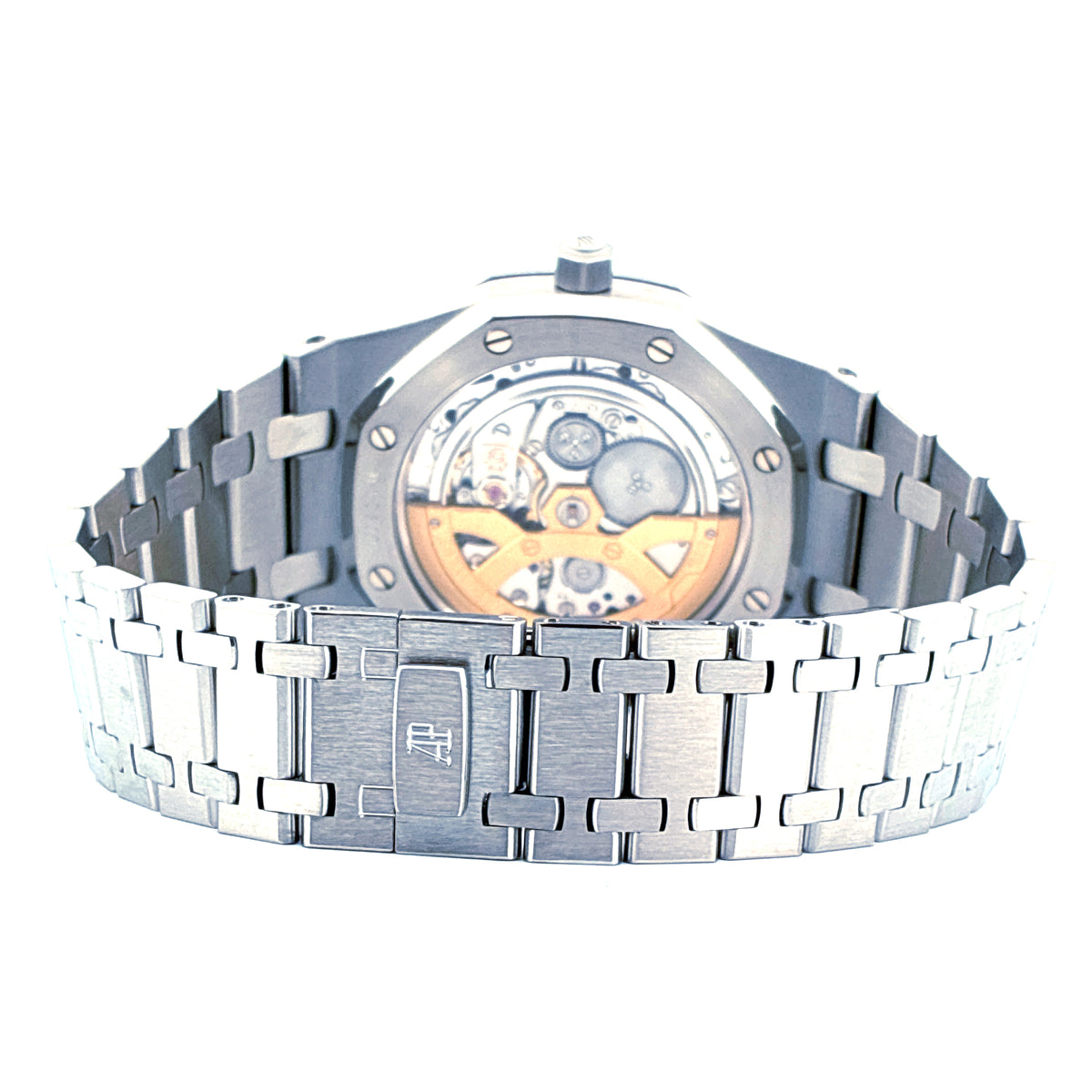 Royal Oak Jumbo / Tropical Dial / Vintage / Jubilee / Audemars Piguet Service Nov. 2026 / All links / 20 Years Edt. / Limited 1 of 1000 / Box & Certificate of authenticity / 1994 - Juwelier Spliedt