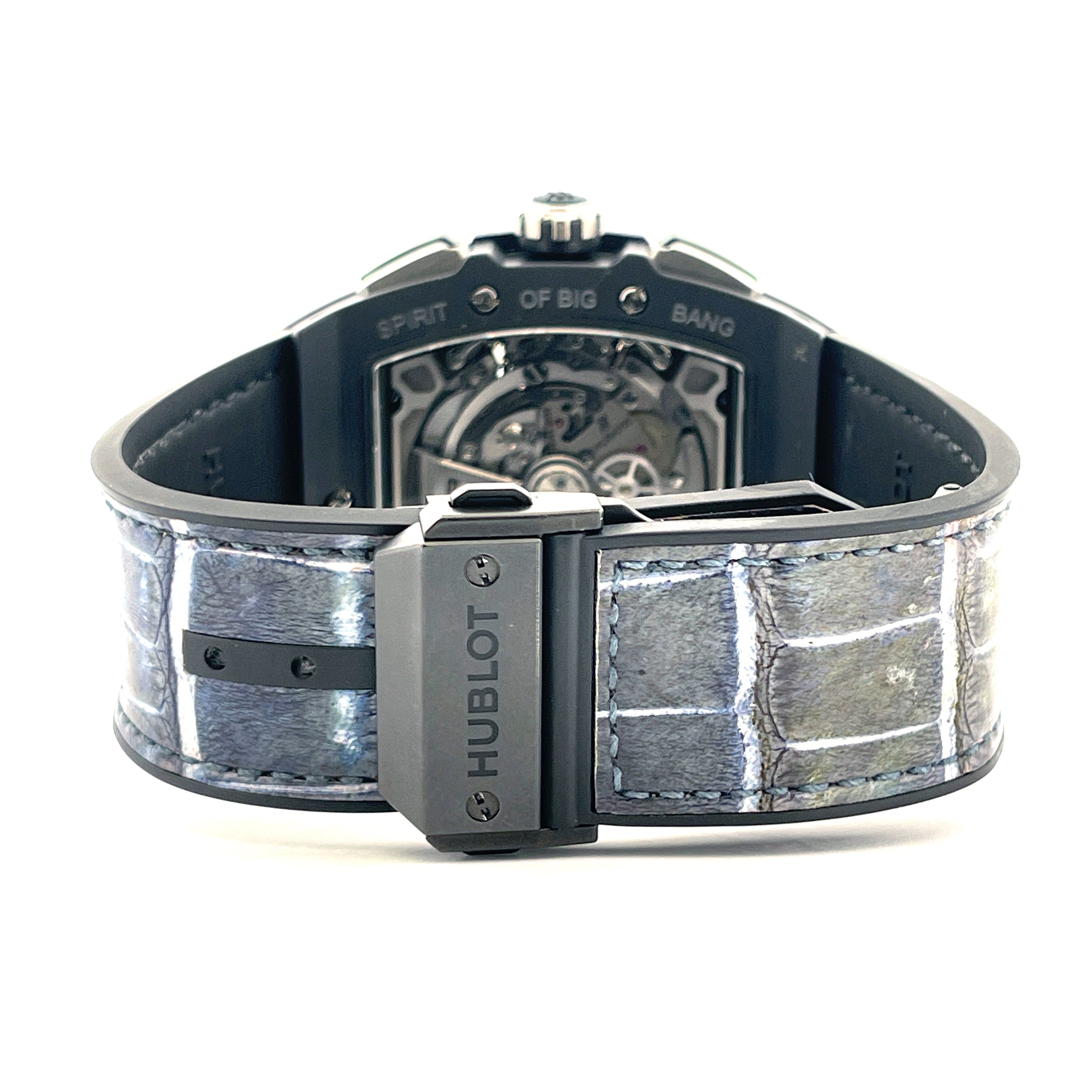 Spirit of Big Bang 45mm Black Magic Ceramic / 2. Strap / Full Set / 2019
