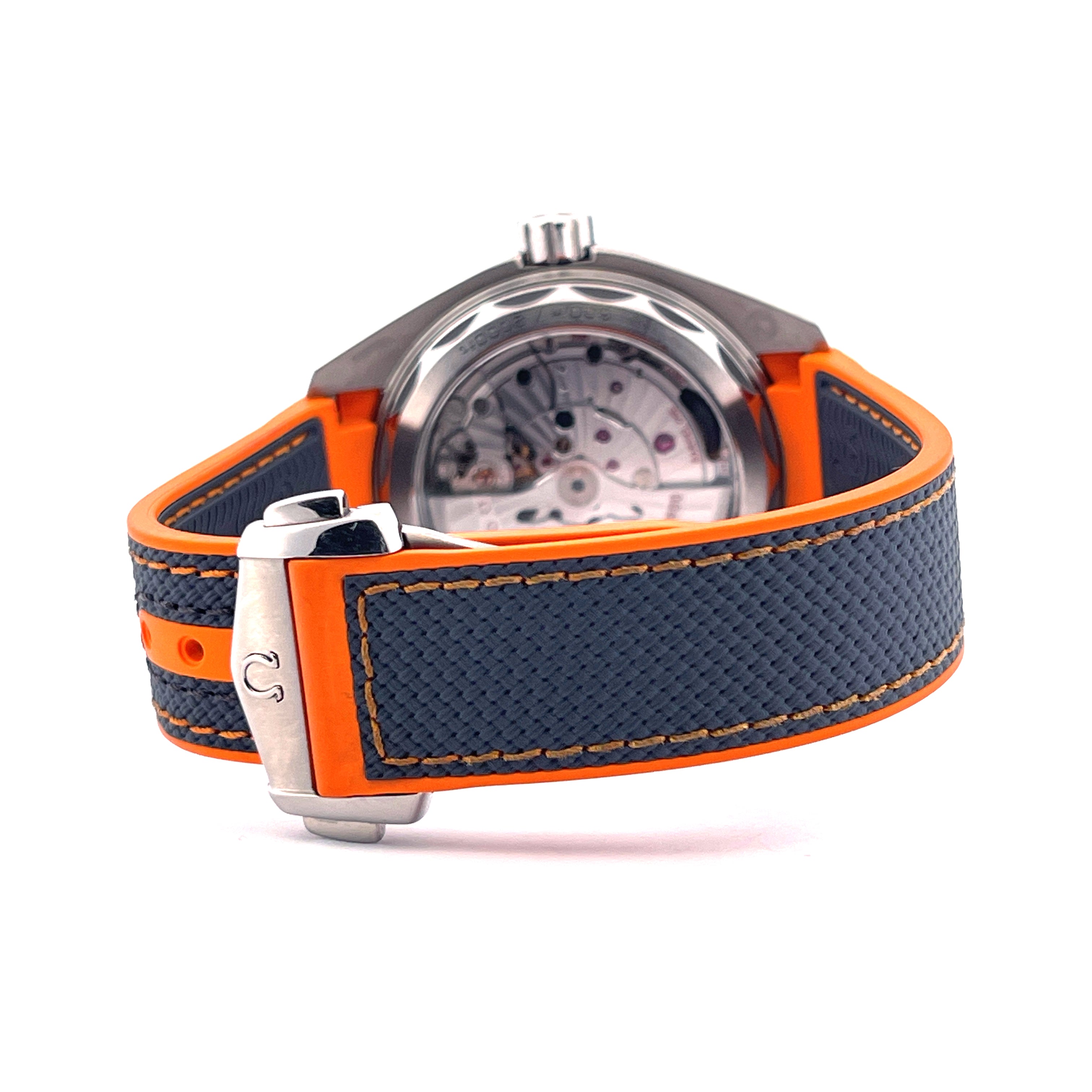 Seamaster Planet Ocean 43,5 mm Grey Orange / Full Set / Germany / 2017