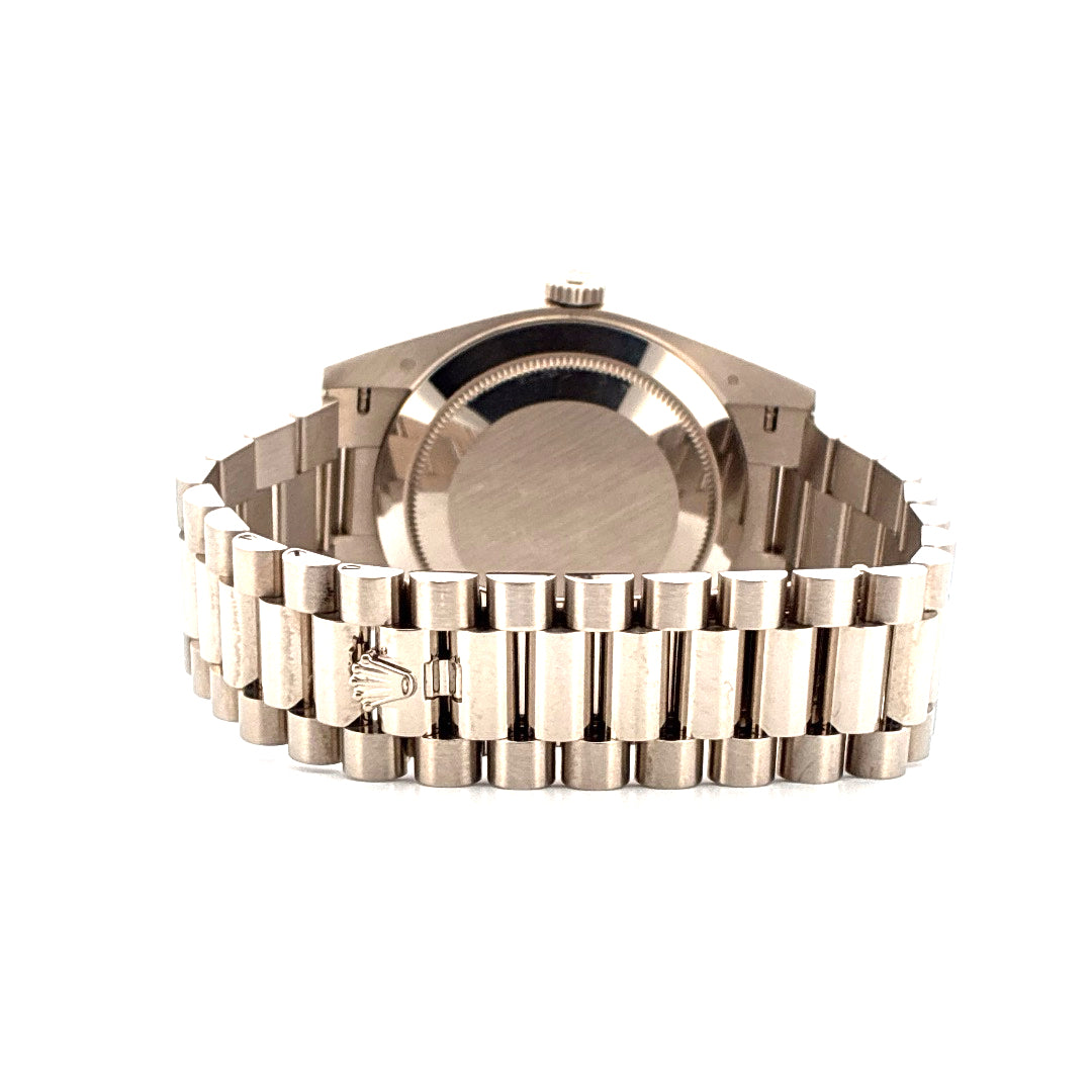 Day-Date 40 / White Gold / Linen Dial / 2021