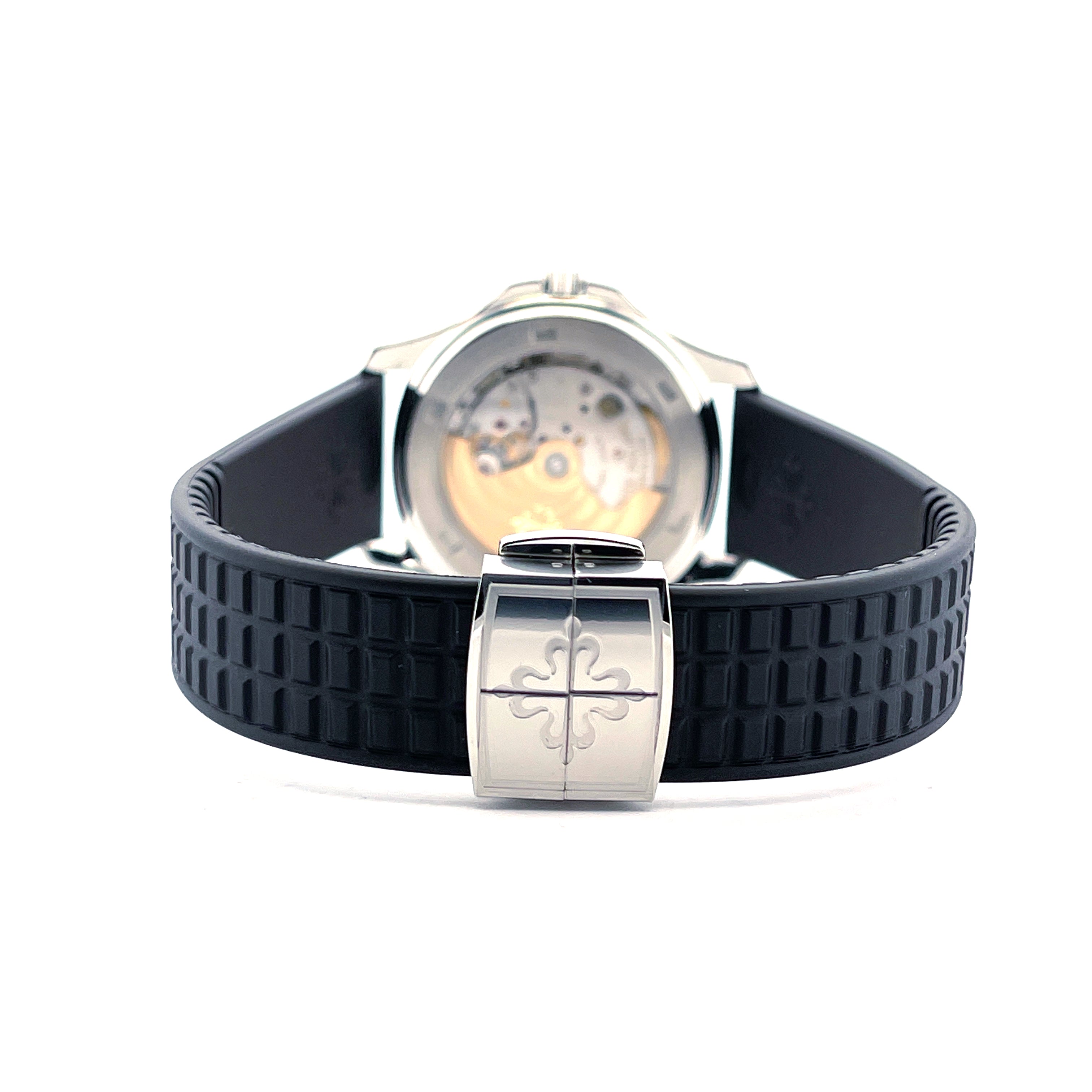 Patek Philippe - Aquanaut 38 mm 5065A-001 / New Rubber / incl. Steel Bracelet / Service 2025 / premium Condition / Box and Paper / Germany 2000 - [product_sku]
