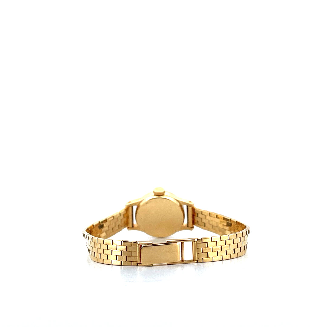 Calatrava Yellow Gold 33mm / Clous de Paris (circa 1985)