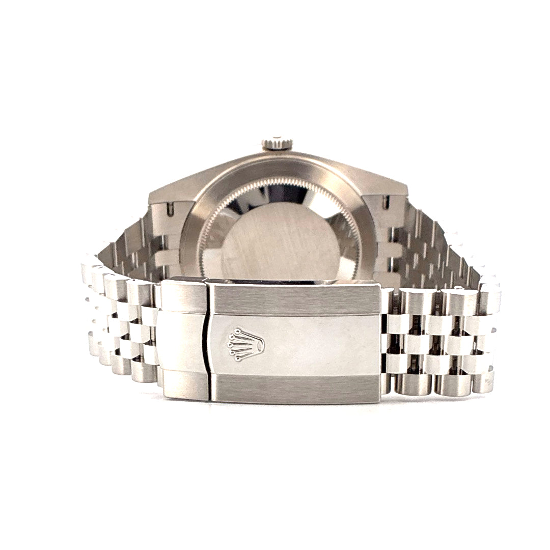 Datejust 41 / silver / unworn / perfect condt. / LC100 (2020)