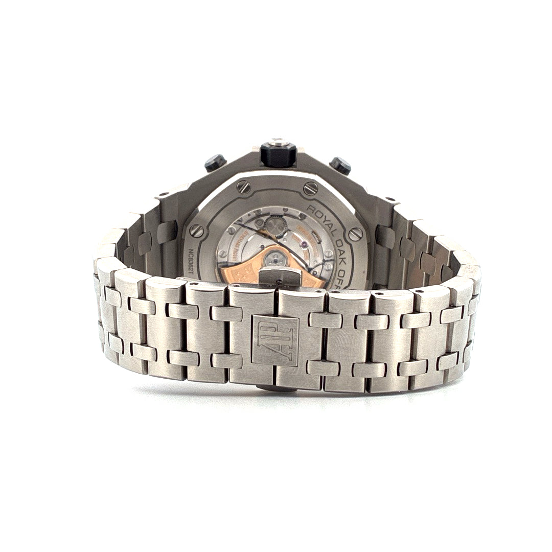 Audemars Piguet Royal Oak Offshore Chronograph / Steel and Leather Strap (2021)