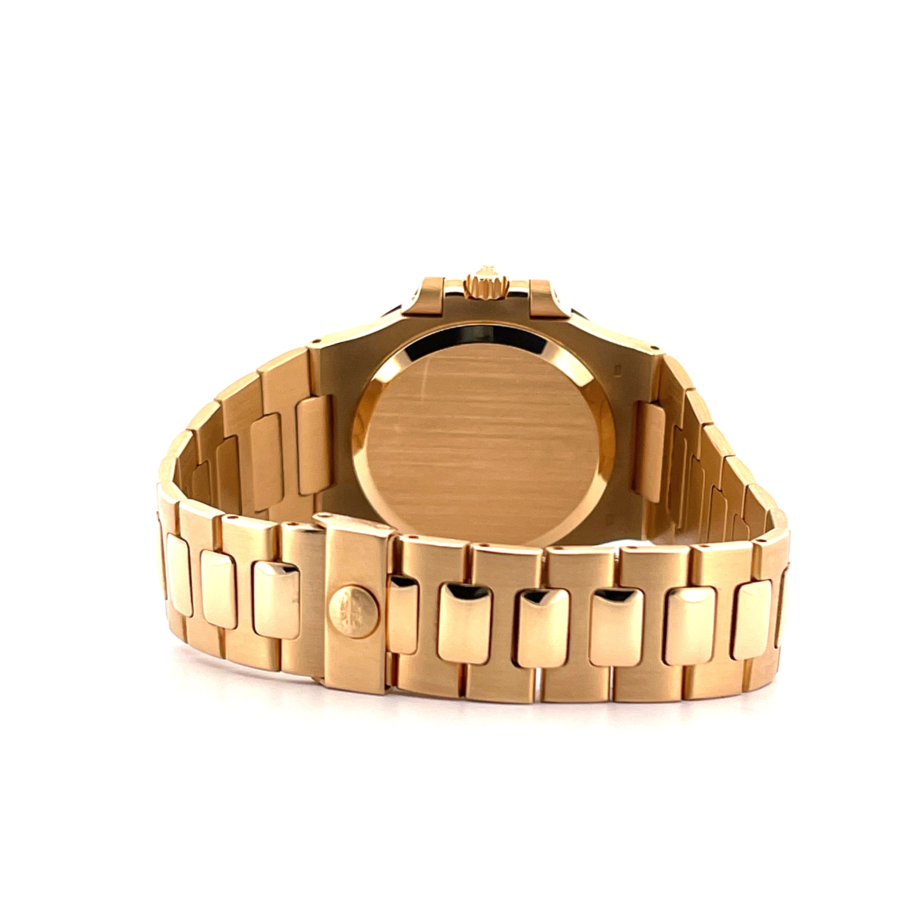 Patek Philippe Nautilus Gold 3800/001 / Tritium & Sigma / Patek Serv. 2024 / No Stretch / Full Links / On Stock / Full Set + CUFFLINKS / Germany 1991