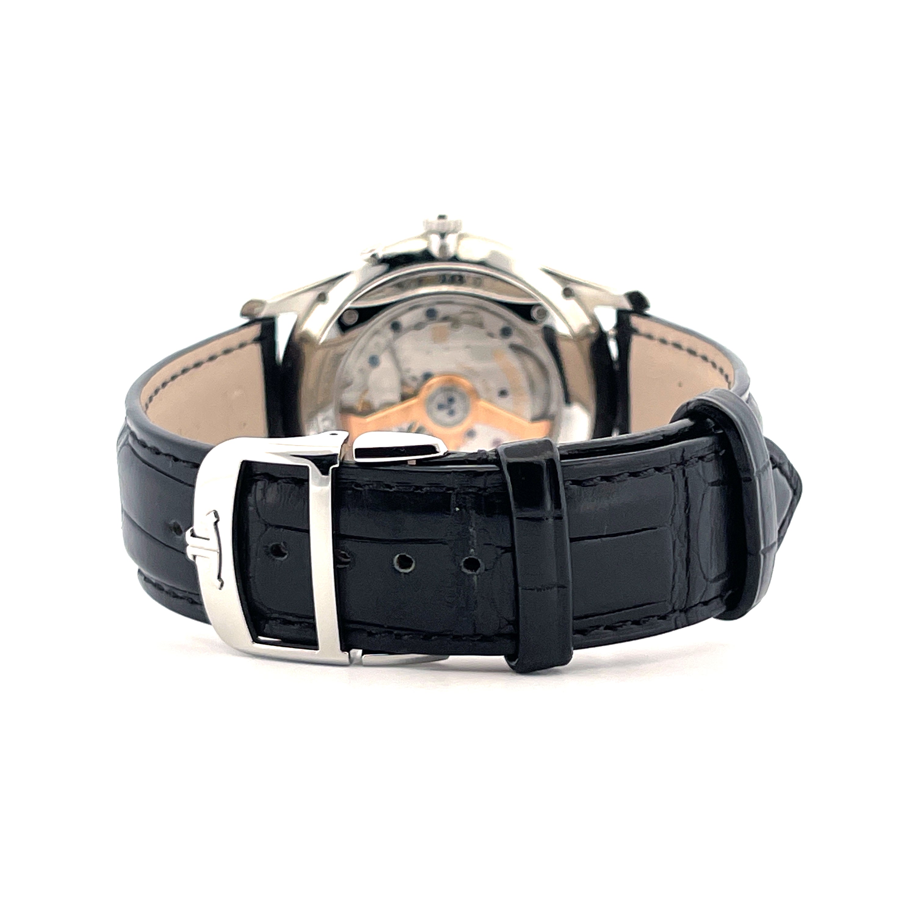 Master Ultra Thin Moonphase / Folding Clasp / Second Strap / On Stock / Full Set + Invoice very good Condition / Warranty till 2031 / Germany 2023
