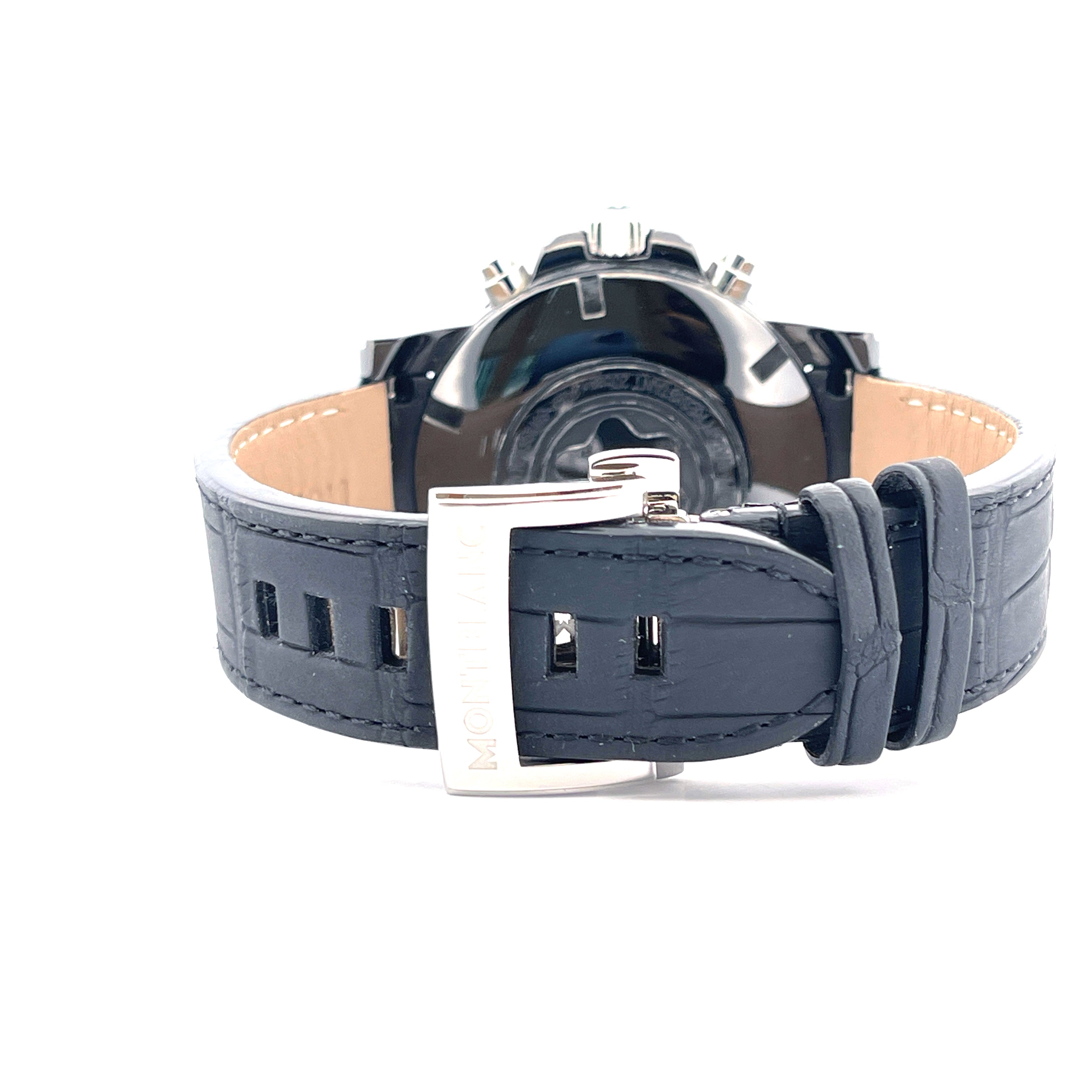 Montblanc - Sport Black Steel 44mm / Full Set / very good Condition / 2011 - [product_sku]