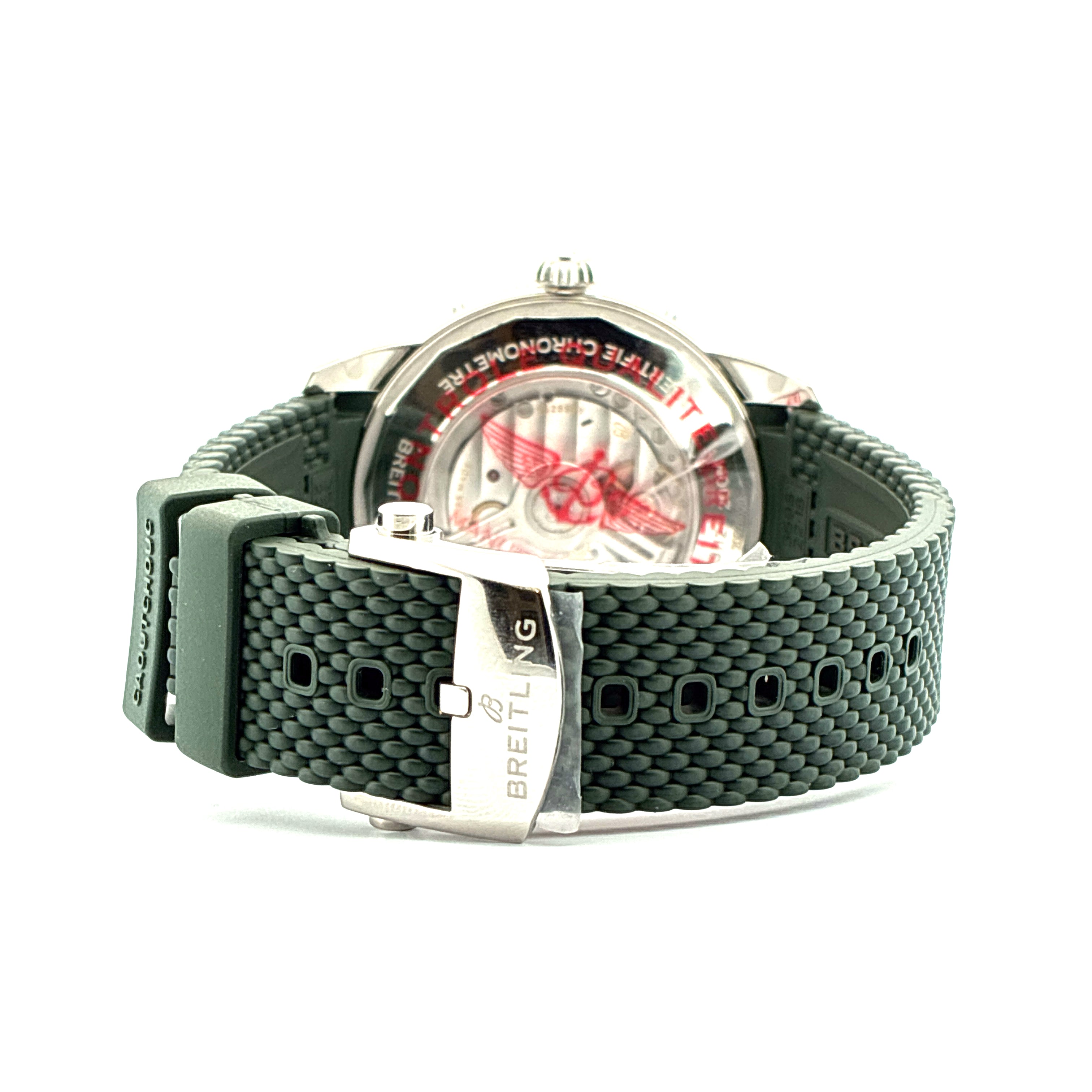 Superocean Heritage B31 Automatic 44 Breitling Super Ocean Green Dial / Like New / 2025 / Box & Papers